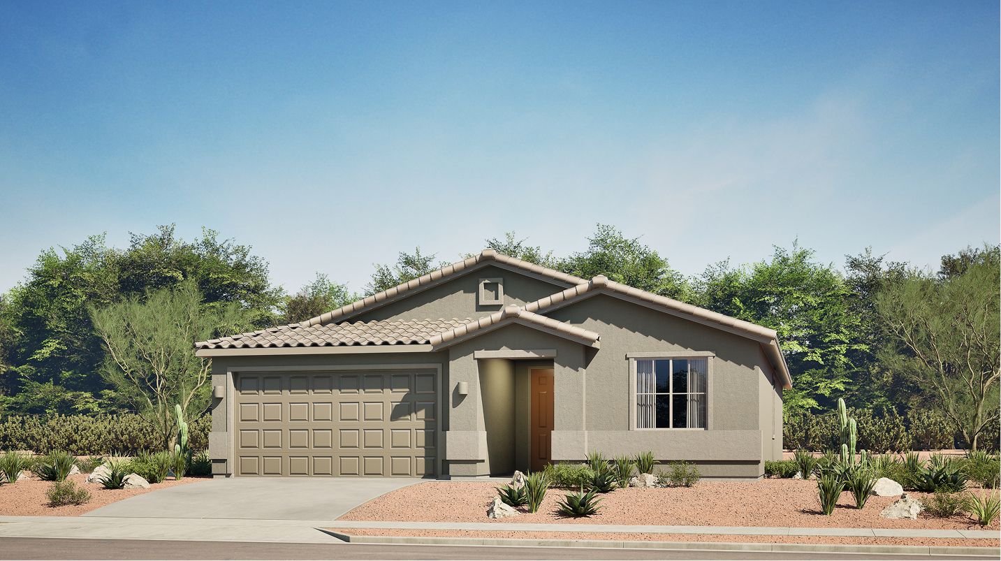 Bryce - Monarch - Saguaro at Desert Bloom: Marana, Arizona - Lennar