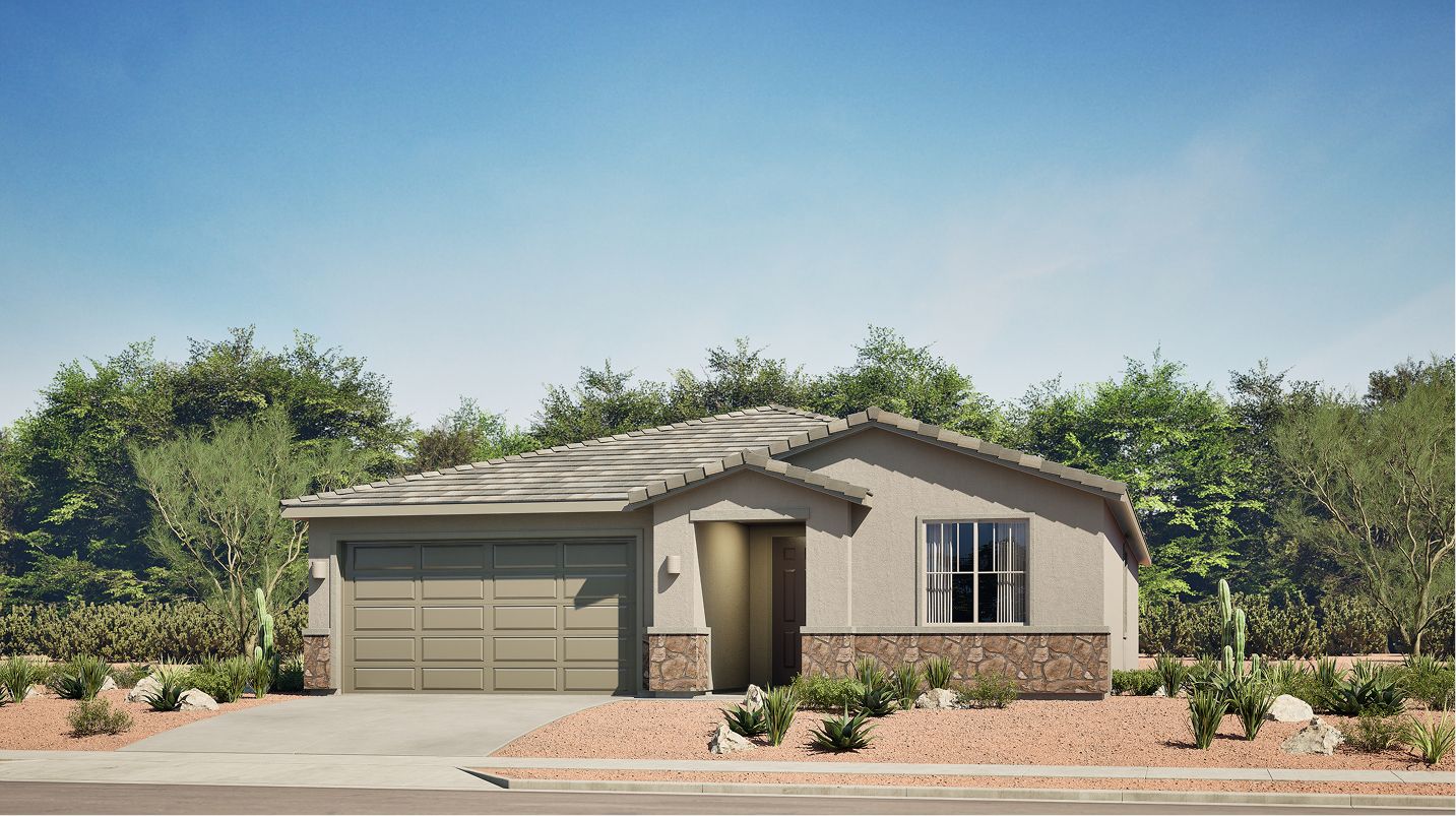 Bryce - Monarch - Saguaro at Desert Bloom: Marana, Arizona - Lennar