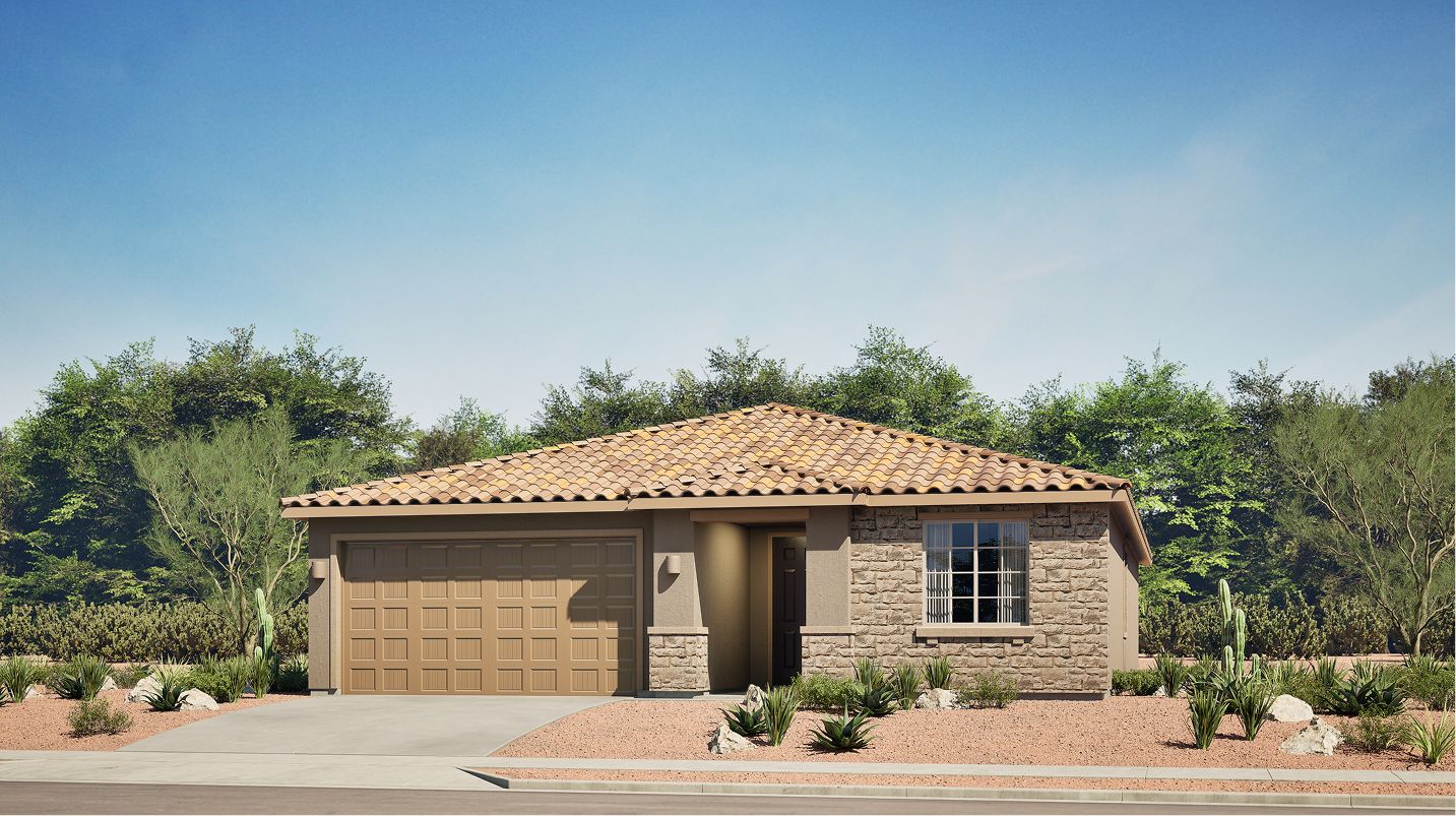 Bryce - Monarch - Saguaro at Desert Bloom: Marana, Arizona - Lennar