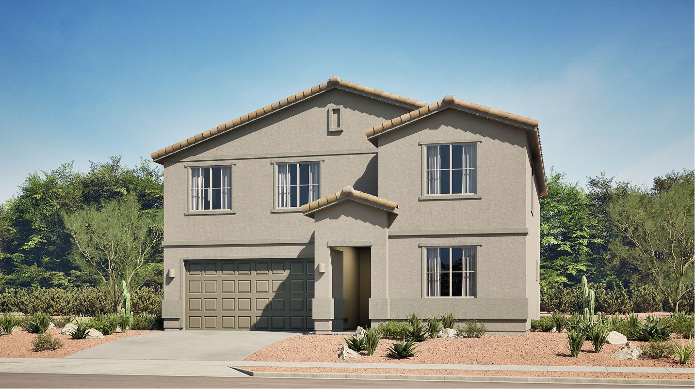 Laurel - Monarch - Saguaro at Desert Bloom: Marana, Arizona - Lennar