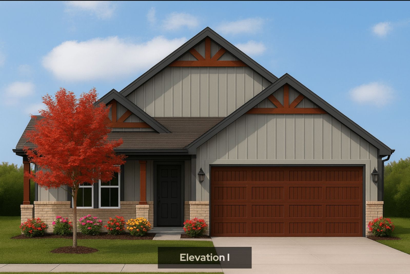 The Elm - The Preserve: Sherman, Texas - Lillian Homes