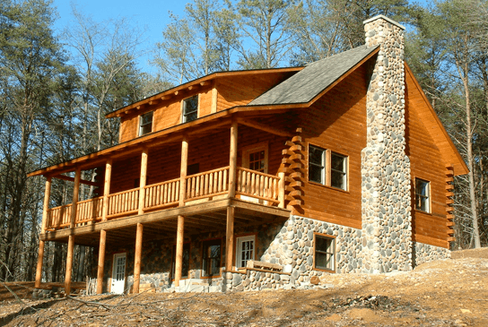 Logan Log Homes por Logan Log Homes en Columbus Ohio