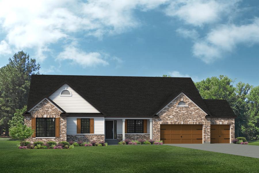 The Redwood II - Amberleigh: Wentzville, Missouri - Lombardo Homes Missouri