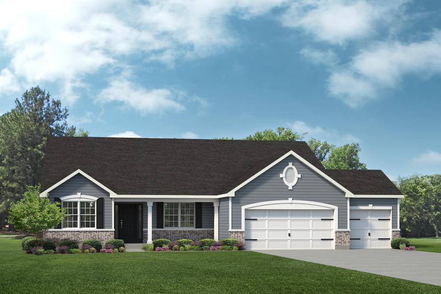 The Geneva - Enclave at Brookside: O Fallon, Missouri - Lombardo Homes Missouri