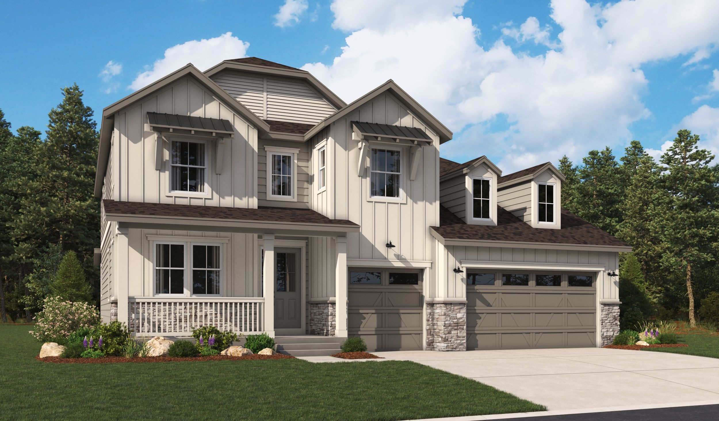 Dillon II - Legacy Pointe at Looking Glass: Parker, Colorado - Richmond American Homes