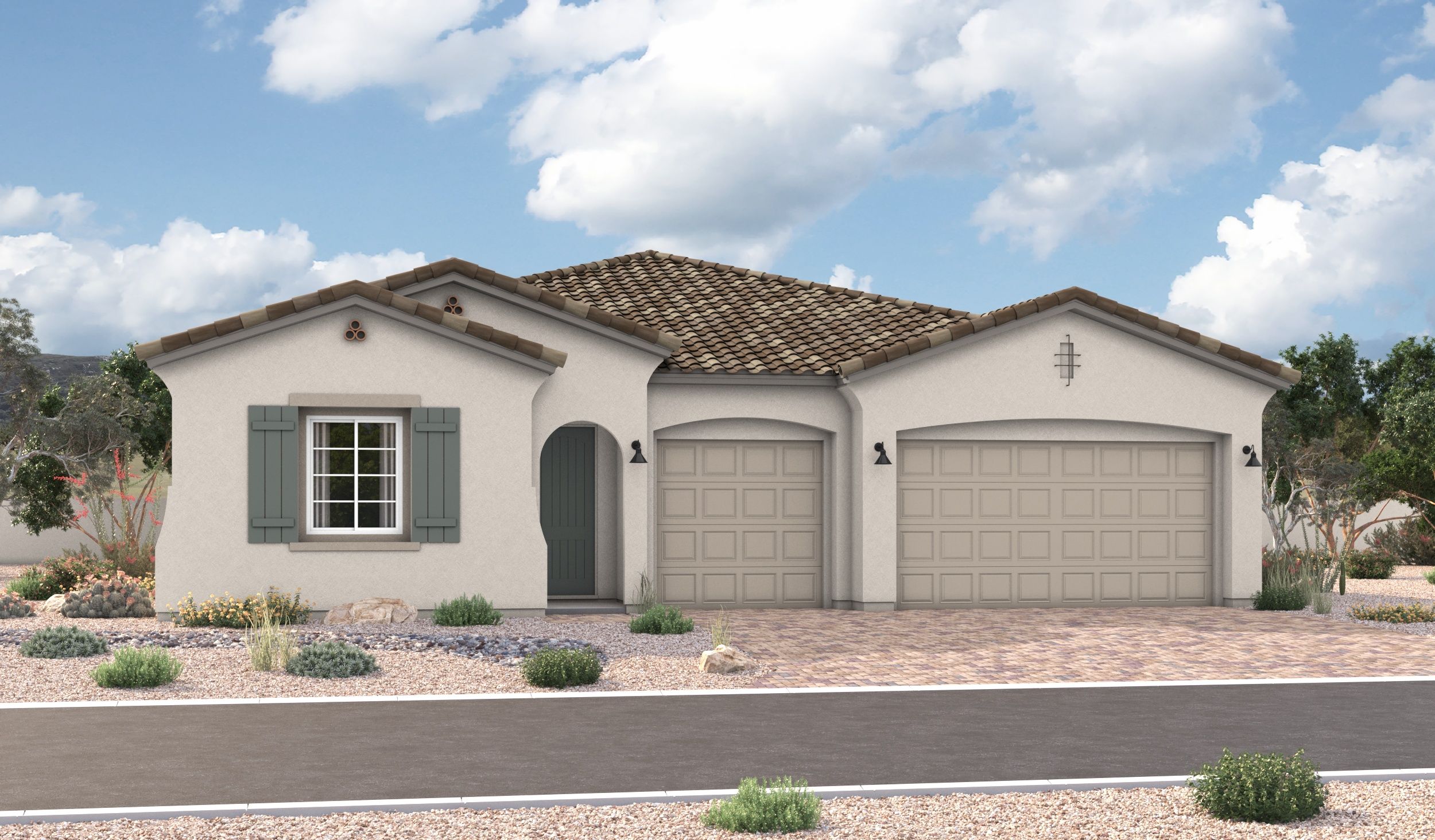 Darius - Retreat at Blossom Rock: Apache Junction, Arizona - Richmond American Homes