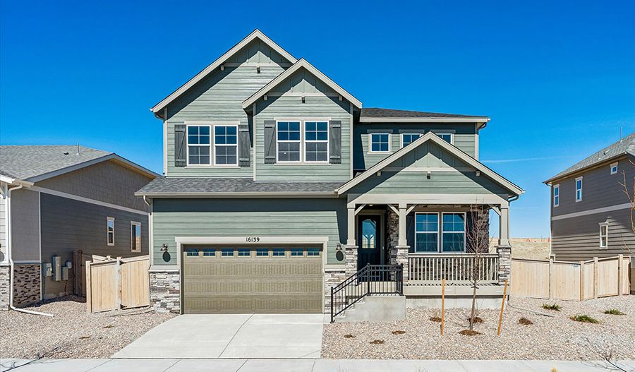 Teton - Legacy Pointe at Looking Glass: Parker, Colorado - Richmond American Homes