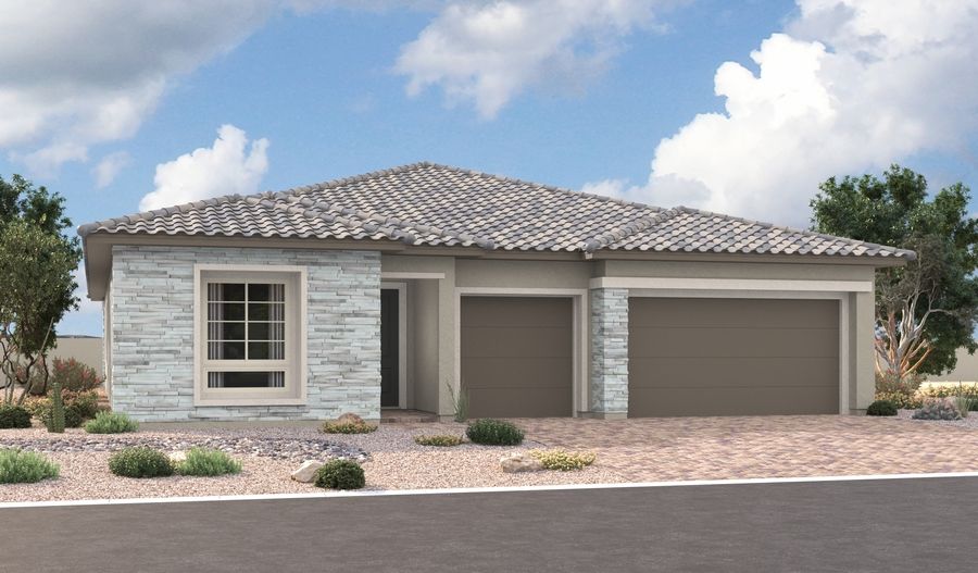 Darius - Salerno Summit at SouthShore Lake Las Vegas: Henderson, Nevada - Richmond American Homes