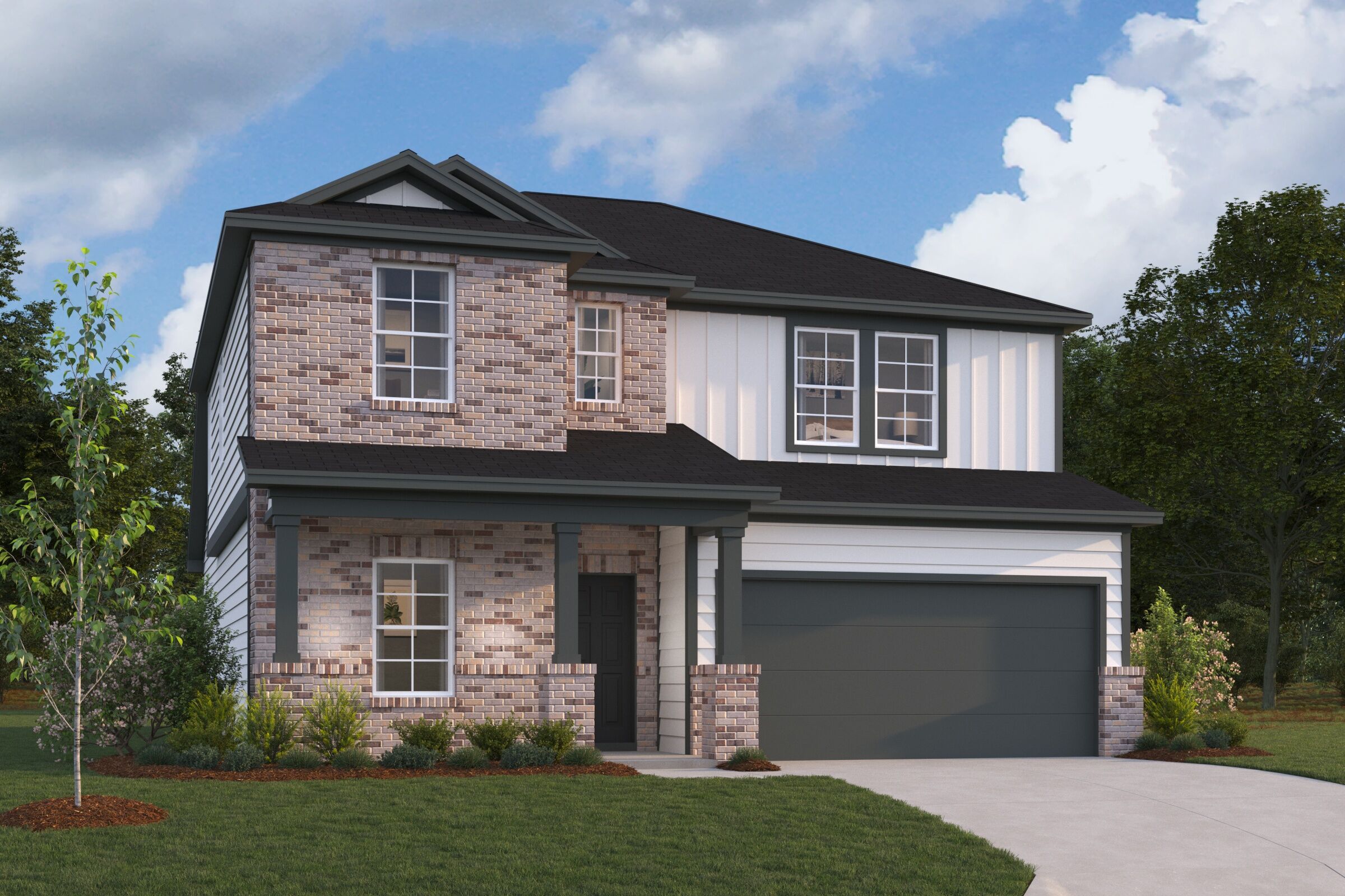 Harrison I - Marble Creek Crossing: Austin, Texas - M/I Homes