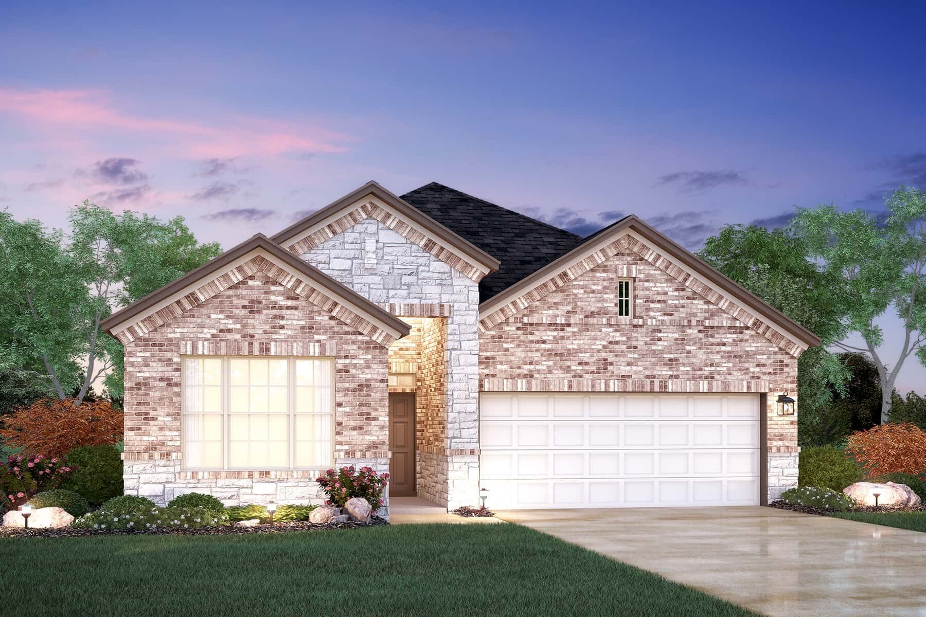 Galloway - Heritage: Dripping Springs, Texas - M/I Homes