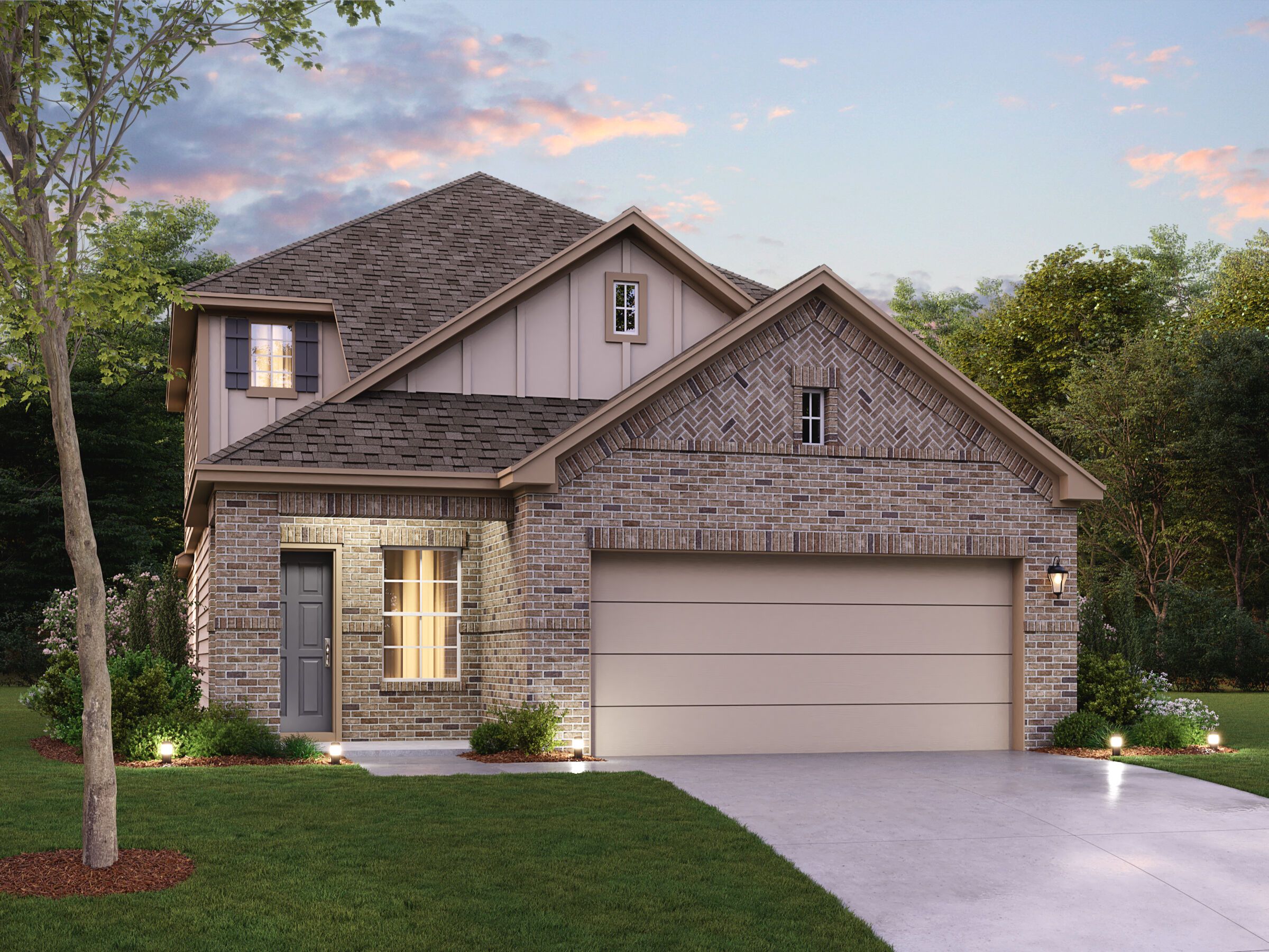 Gardenia - Pinewood At Grand Texas: New Caney, Texas - M/I Homes