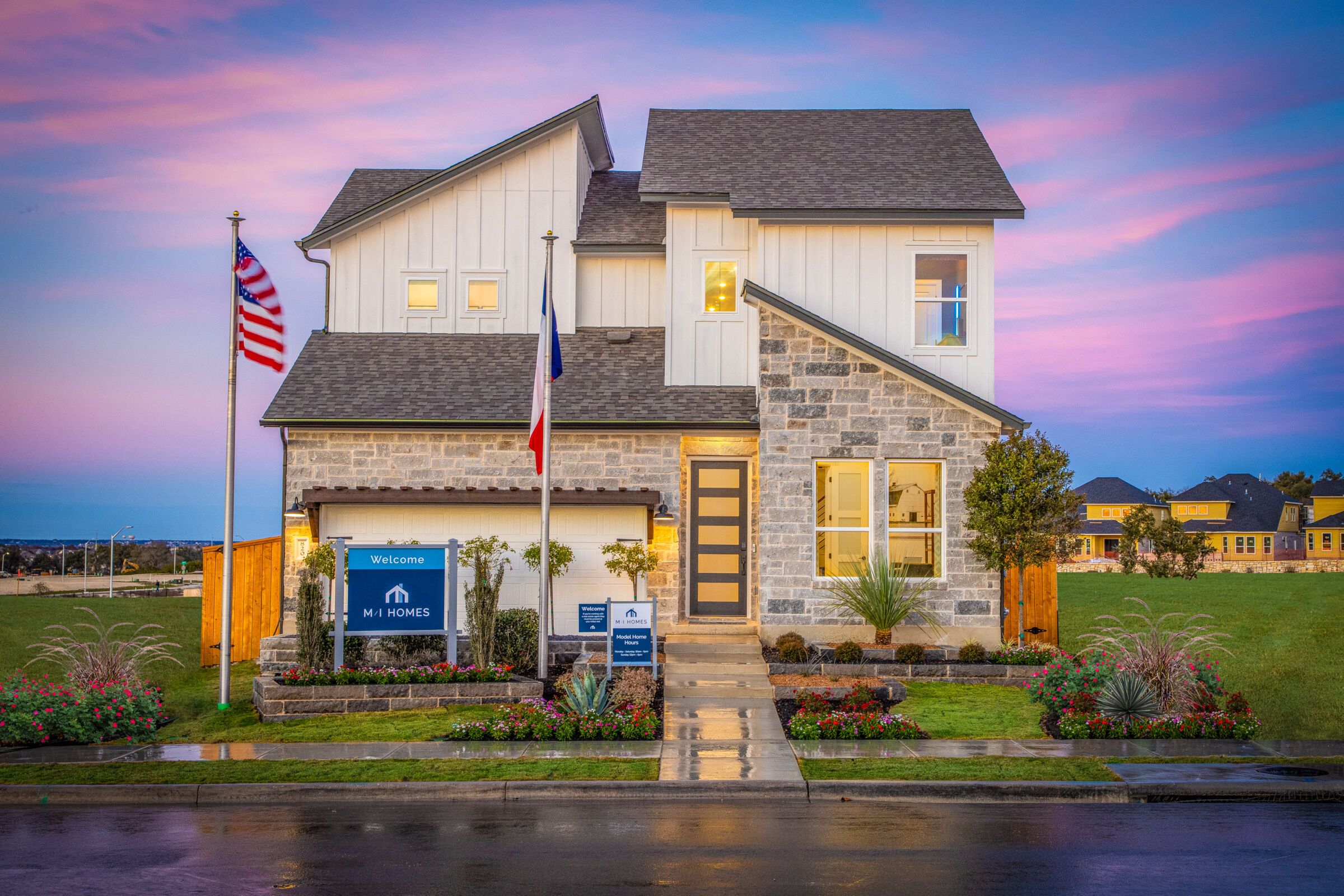 Cedar Brook por M/I Homes en Austin Texas
