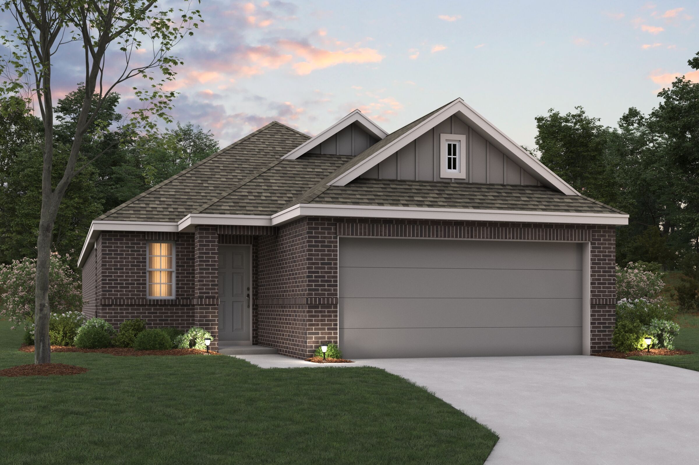Boxwood - Elevon: Lavon, Texas - M/I Homes