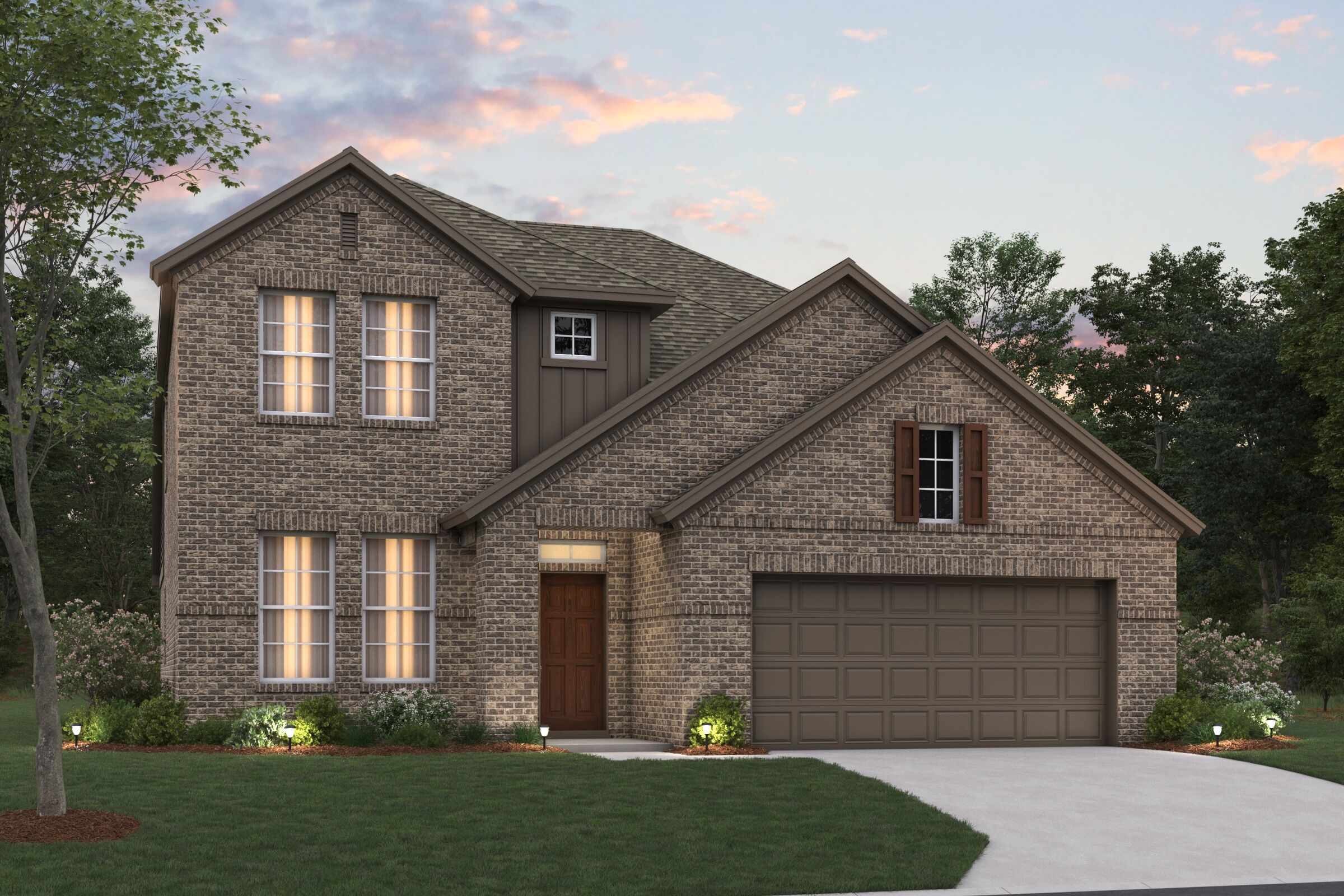 Eagle - Lily Creek At Sutton Fields: Aubrey, Texas - M/I Homes