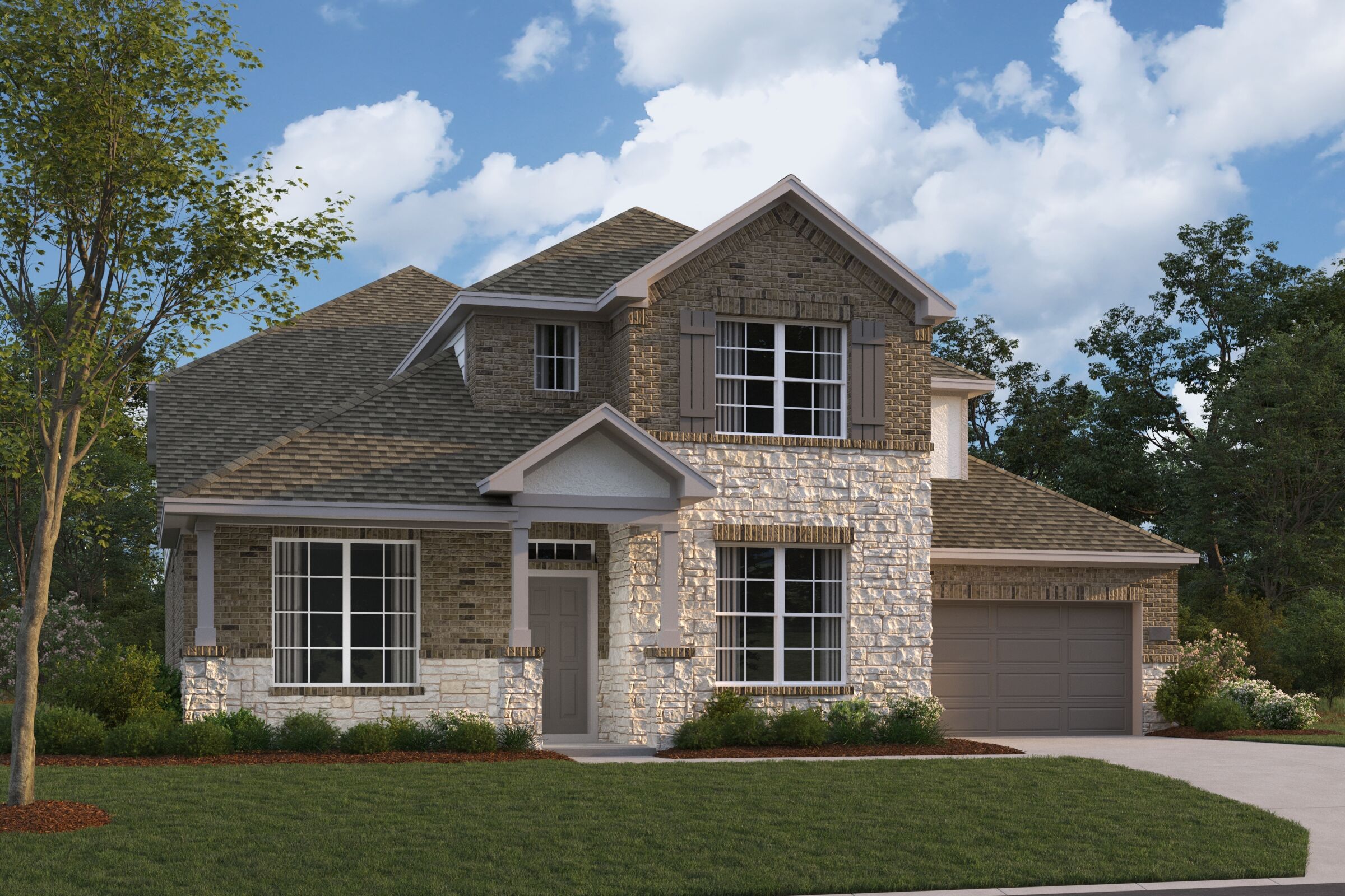 The Oaks On 6th Street por M/I Homes en Houston Texas