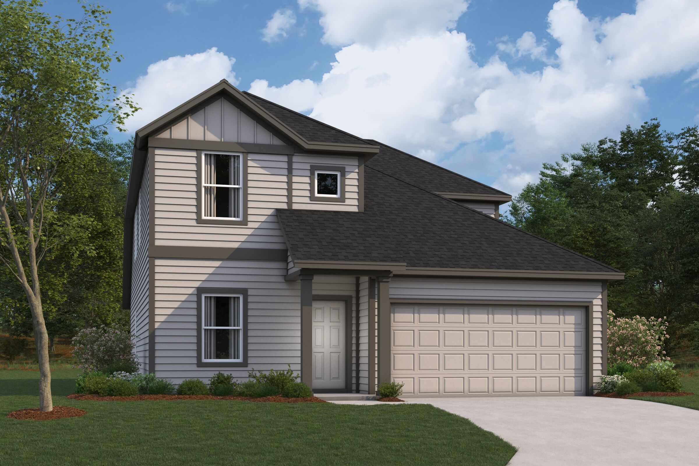 Falcon - Cascades At Onion Creek: Austin, Texas - M/I Homes