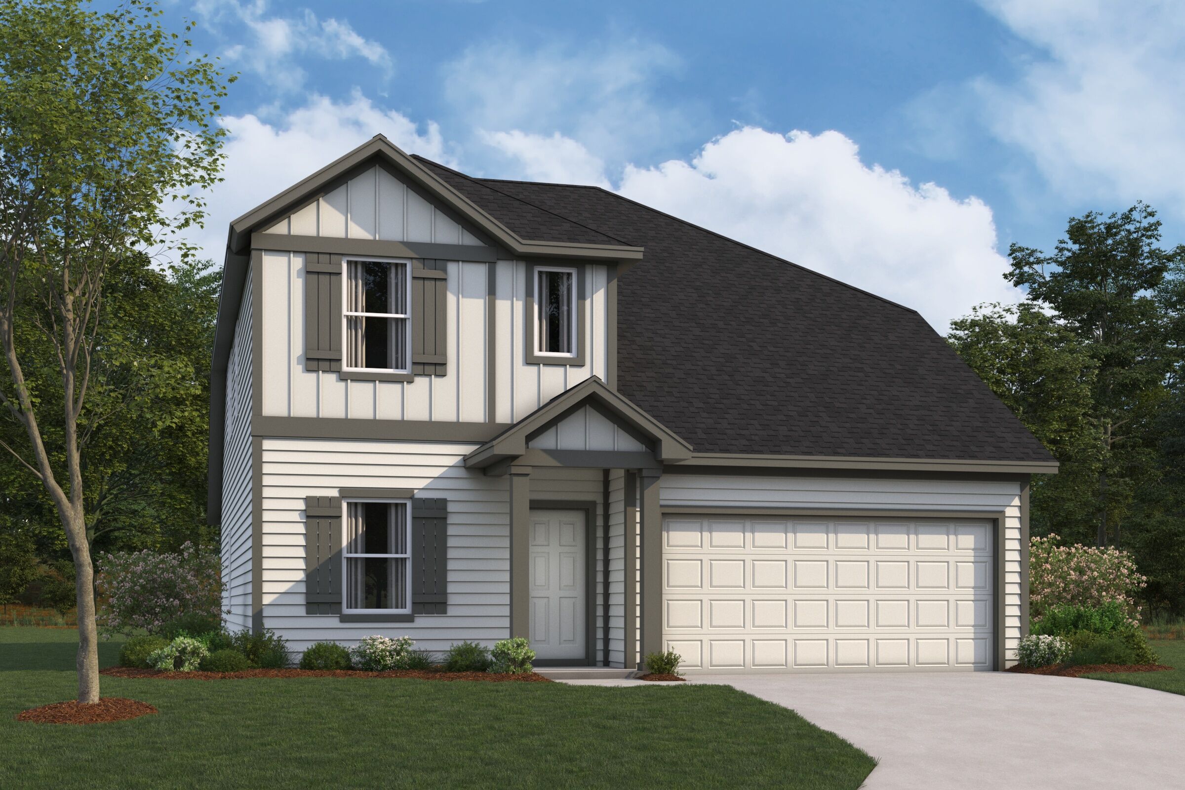 Falcon - Cascades At Onion Creek: Austin, Texas - M/I Homes