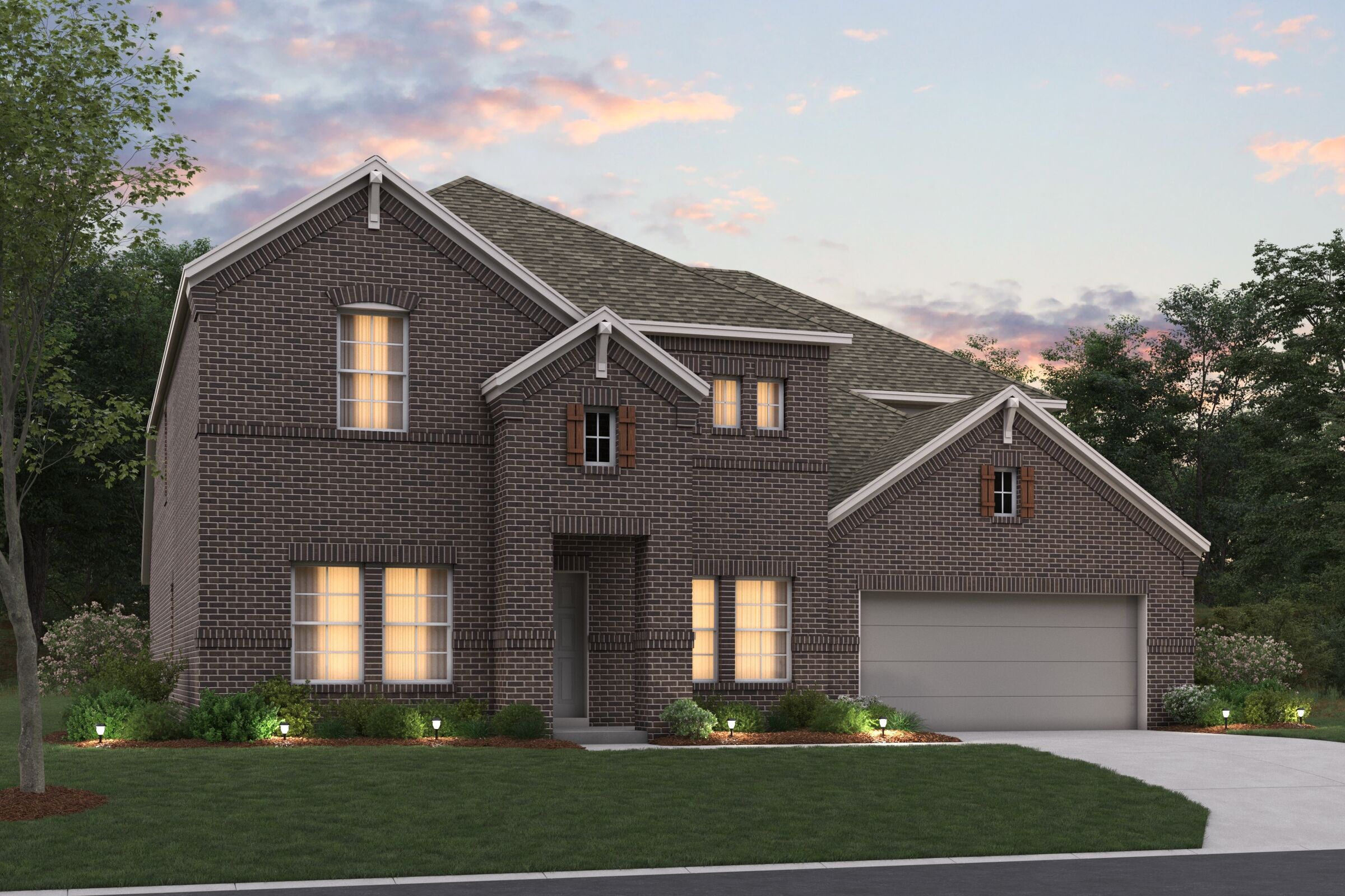 Marilee por M/I Homes en Dallas Texas