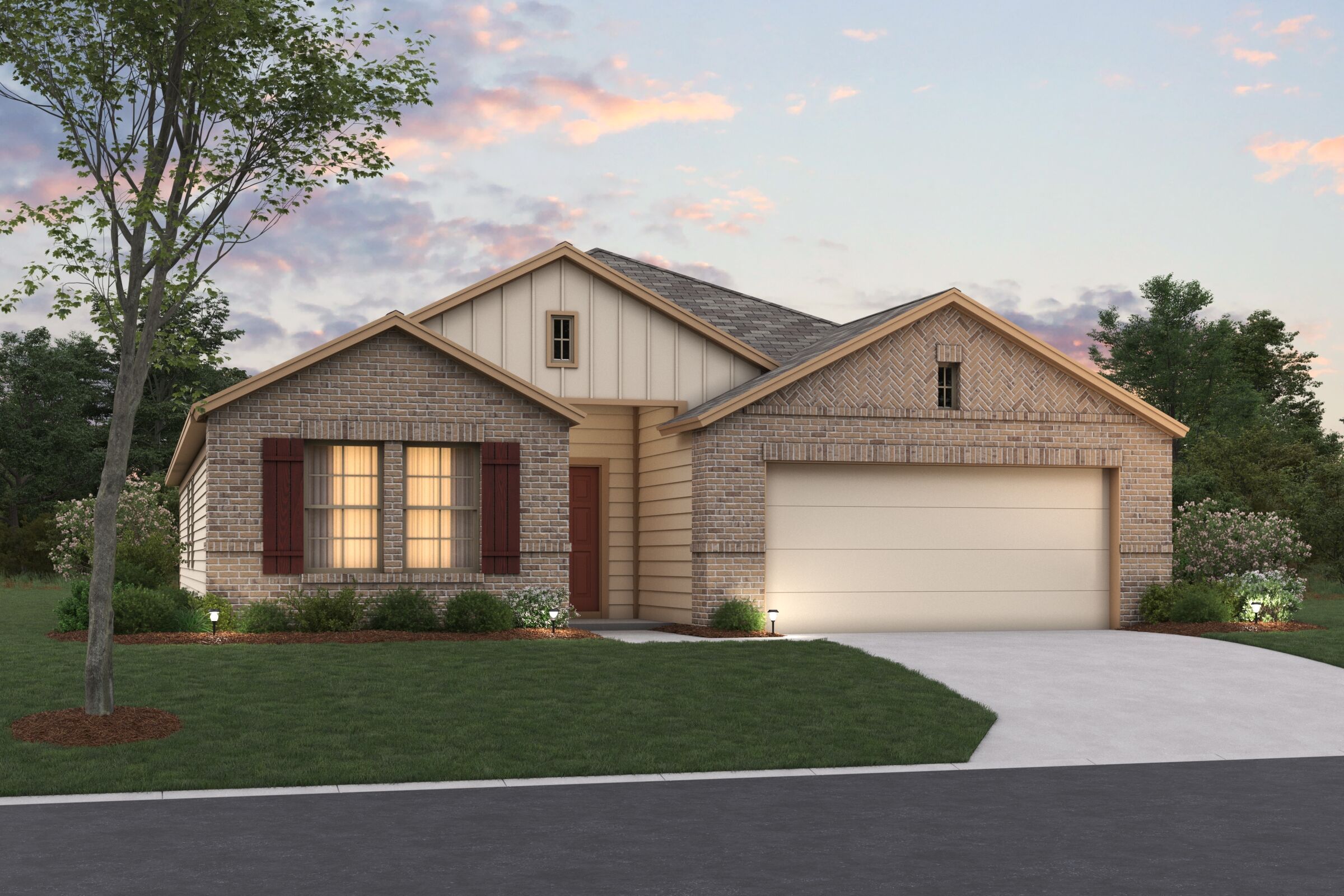 Boone - Vista Gardens: San Antonio, Texas - M/I Homes