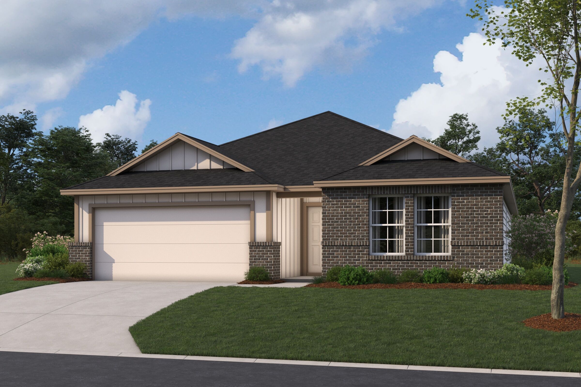 Moscoso - Marble Creek Crossing: Austin, Texas - M/I Homes