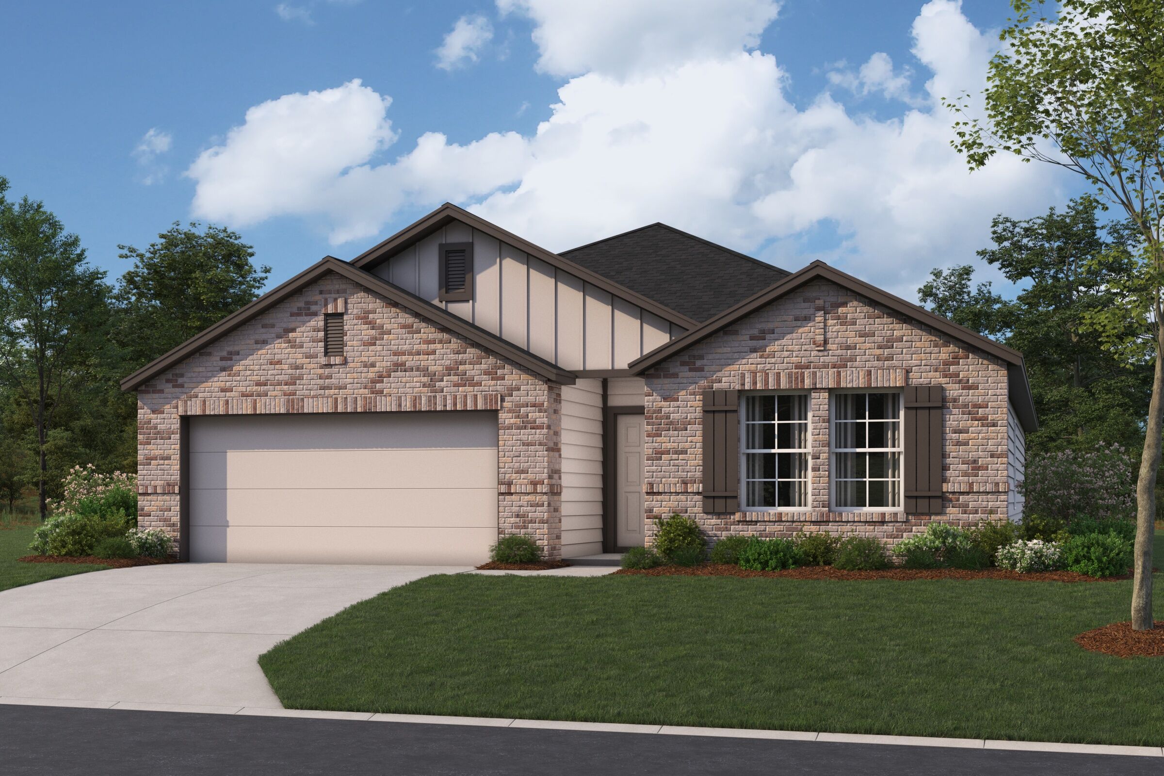 Moscoso - Marble Creek Crossing: Austin, Texas - M/I Homes