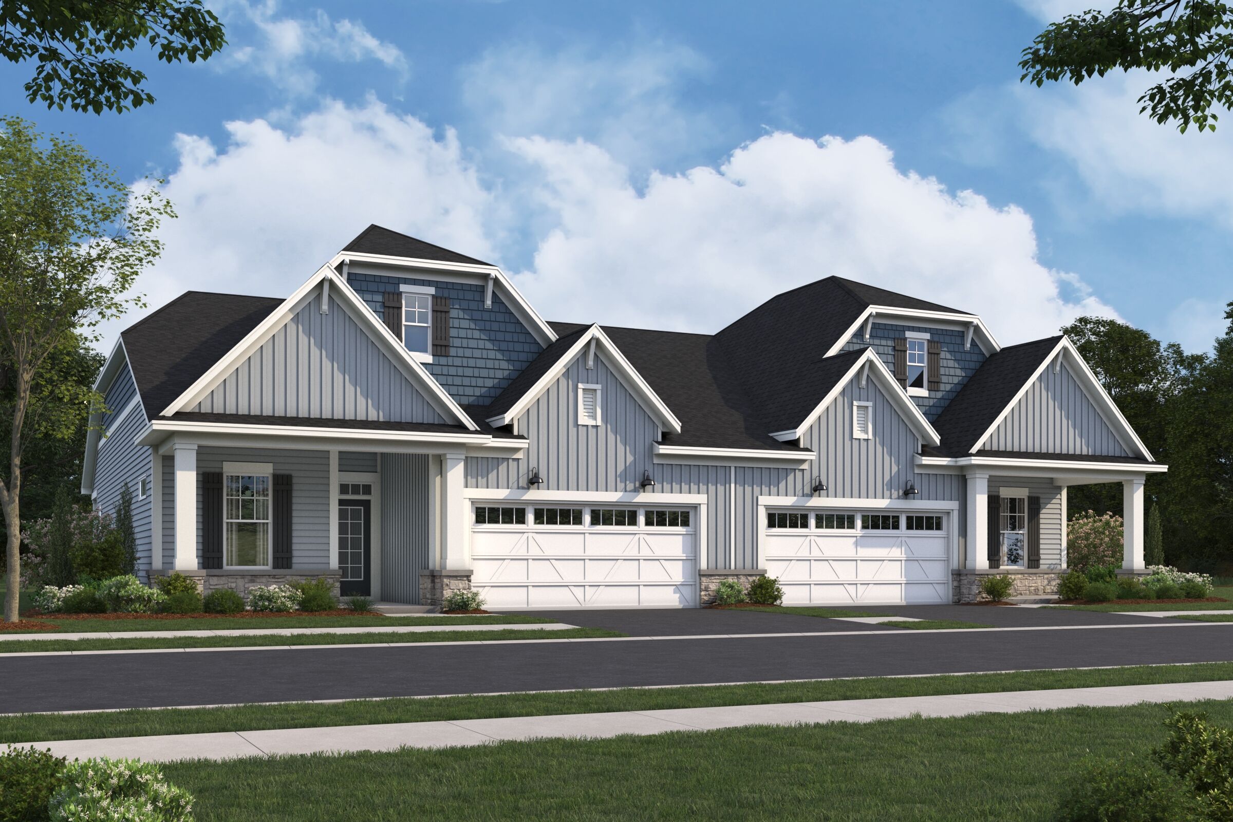 Ballard - The Villas At Riverstone: Plainfield, Illinois - M/I Homes