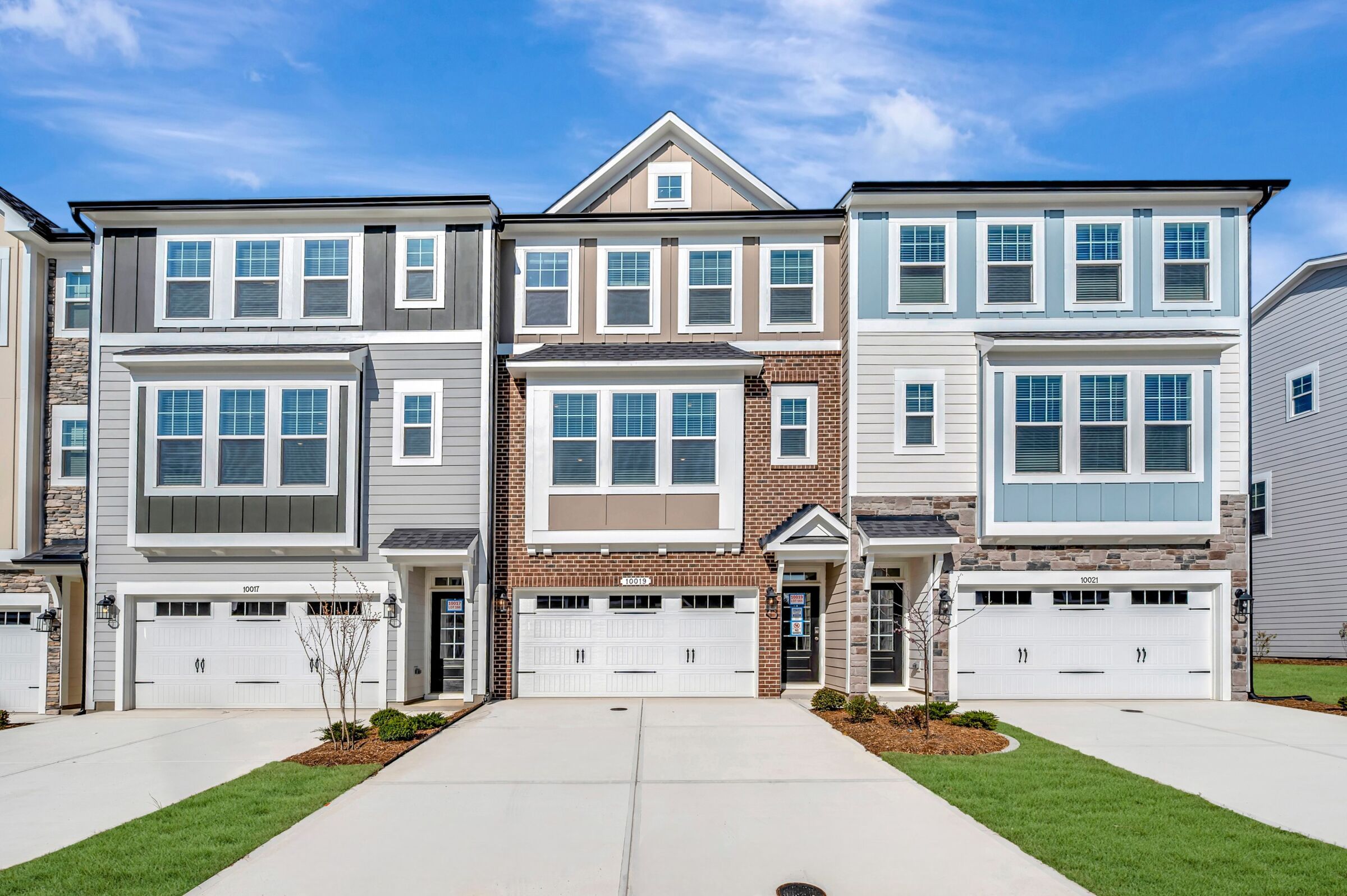 Hyde Park - Green Level Trail Townhomes: Apex, North Carolina - M/I Homes