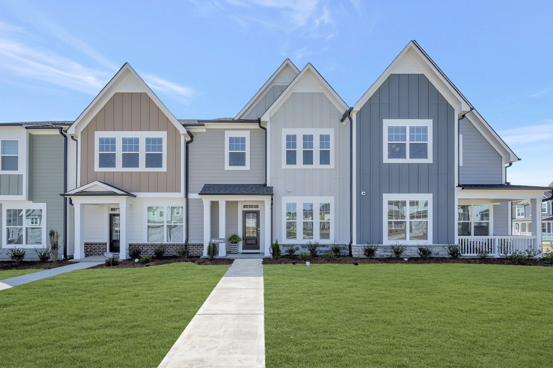 Birchwood - Retreat at Friendship Townhomes: Apex, North Carolina - M/I Homes