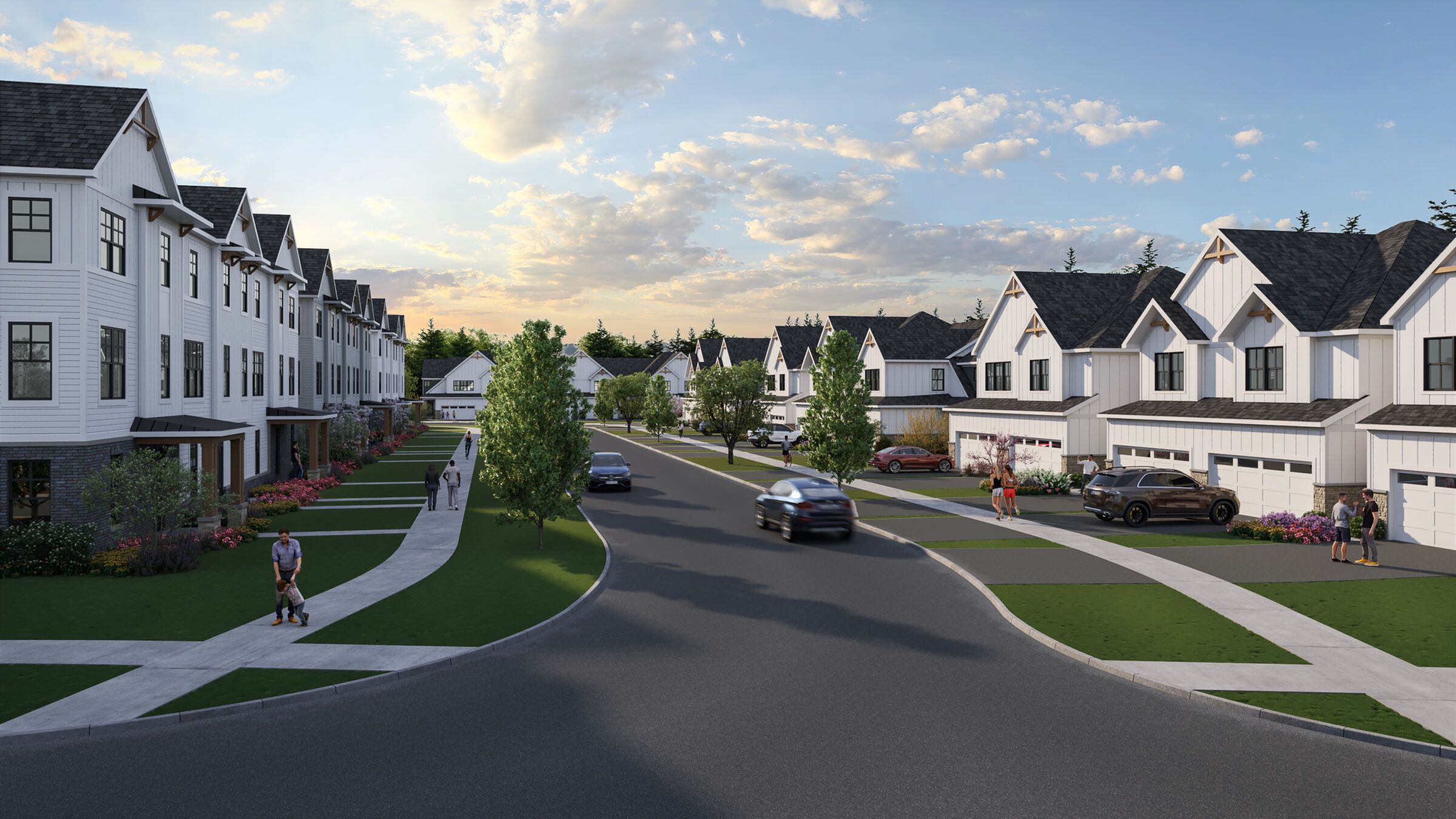 Everly Trace of Naperville por M/I Homes en Chicago Illinois