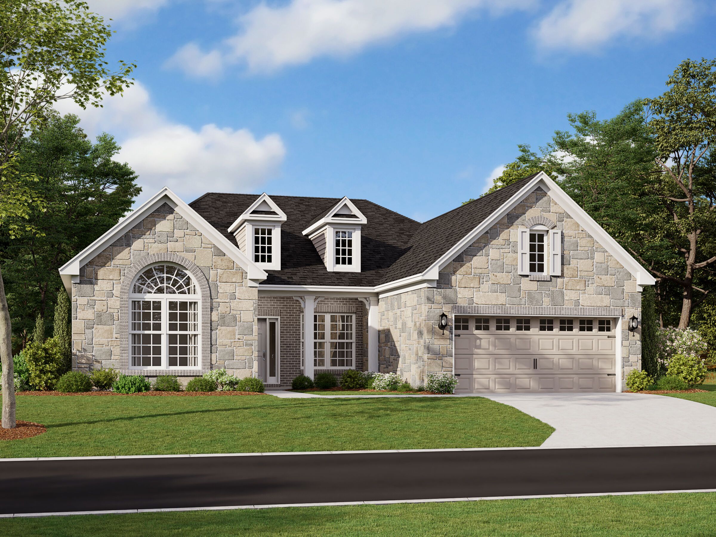 Cheswicke II Basement - Silo Ridge: Noblesville, Indiana - M/I Homes