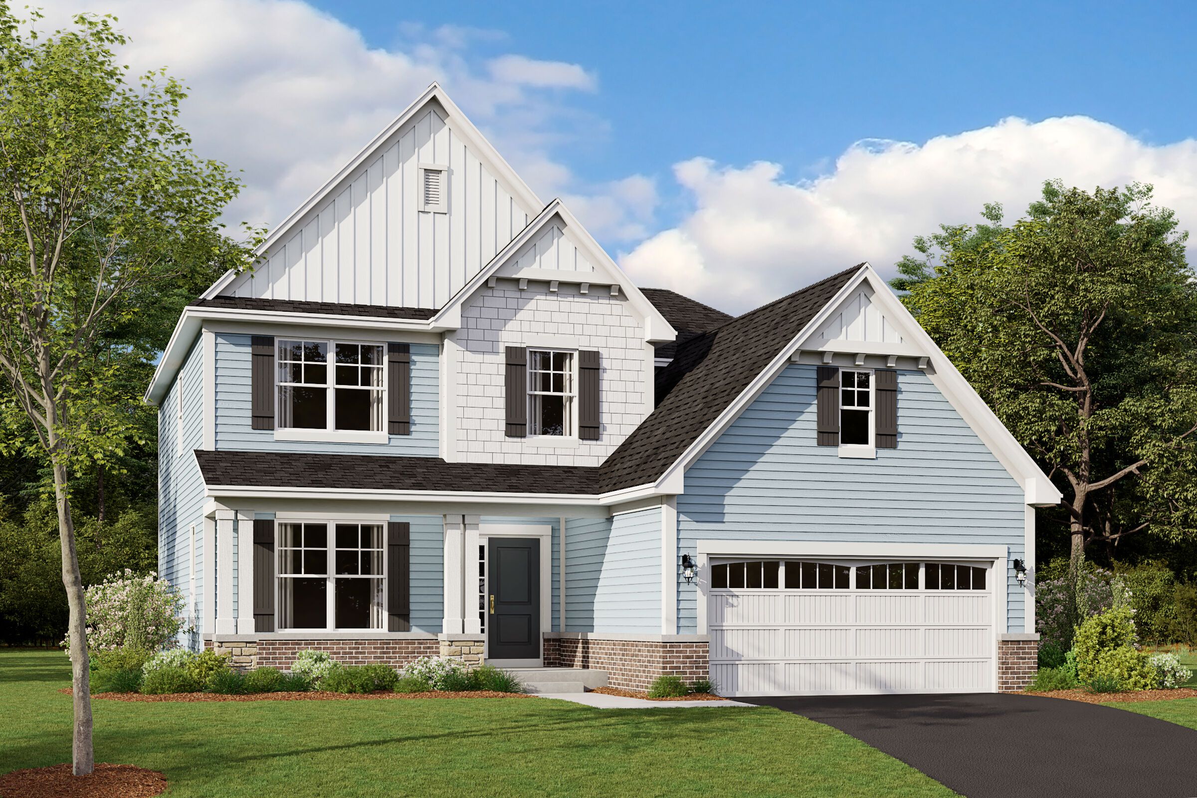 Baldwin - Fieldstone: Huntley, Illinois - M/I Homes