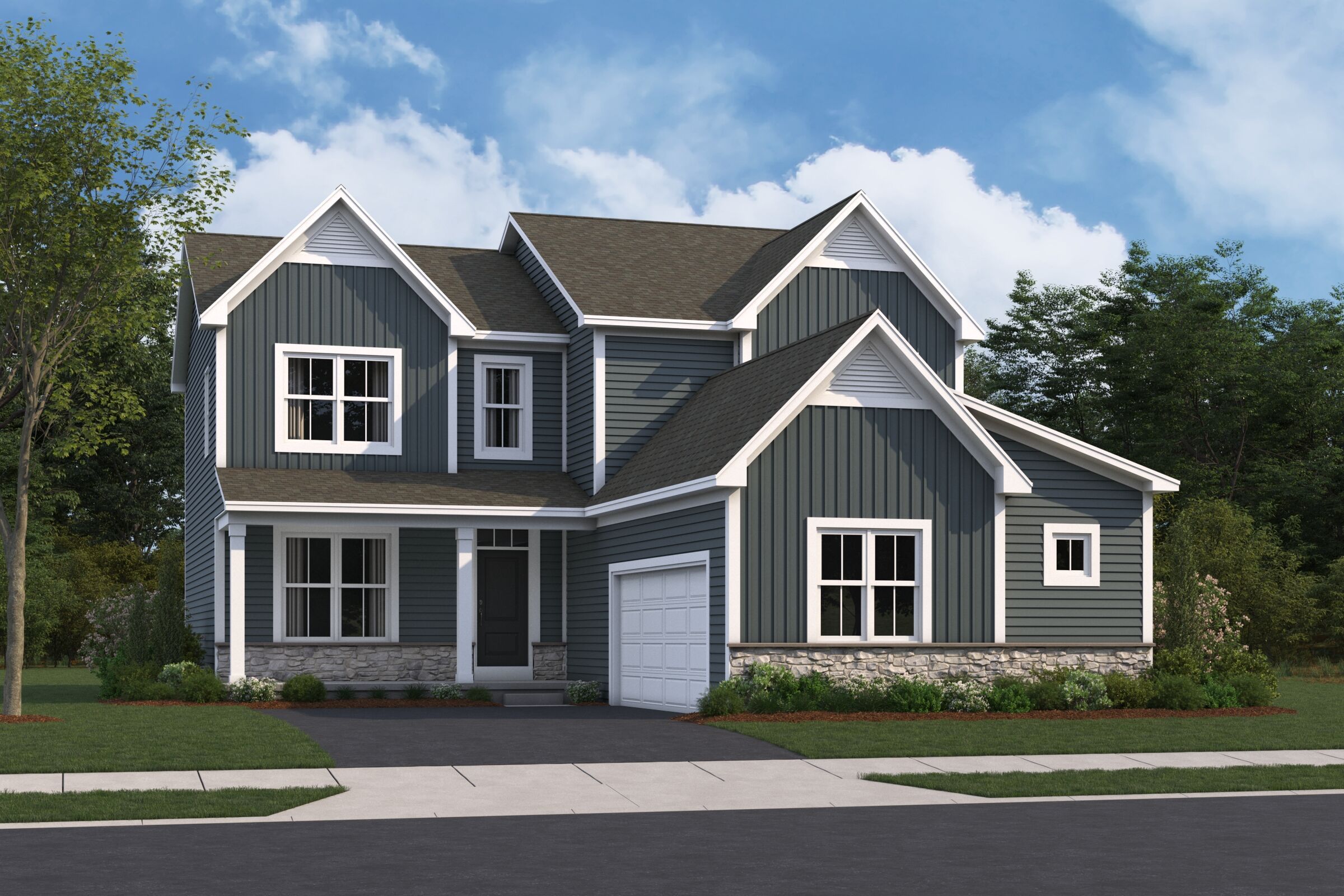 Caymus - Pinnacle Quarry: Grove City, Ohio - M/I Homes