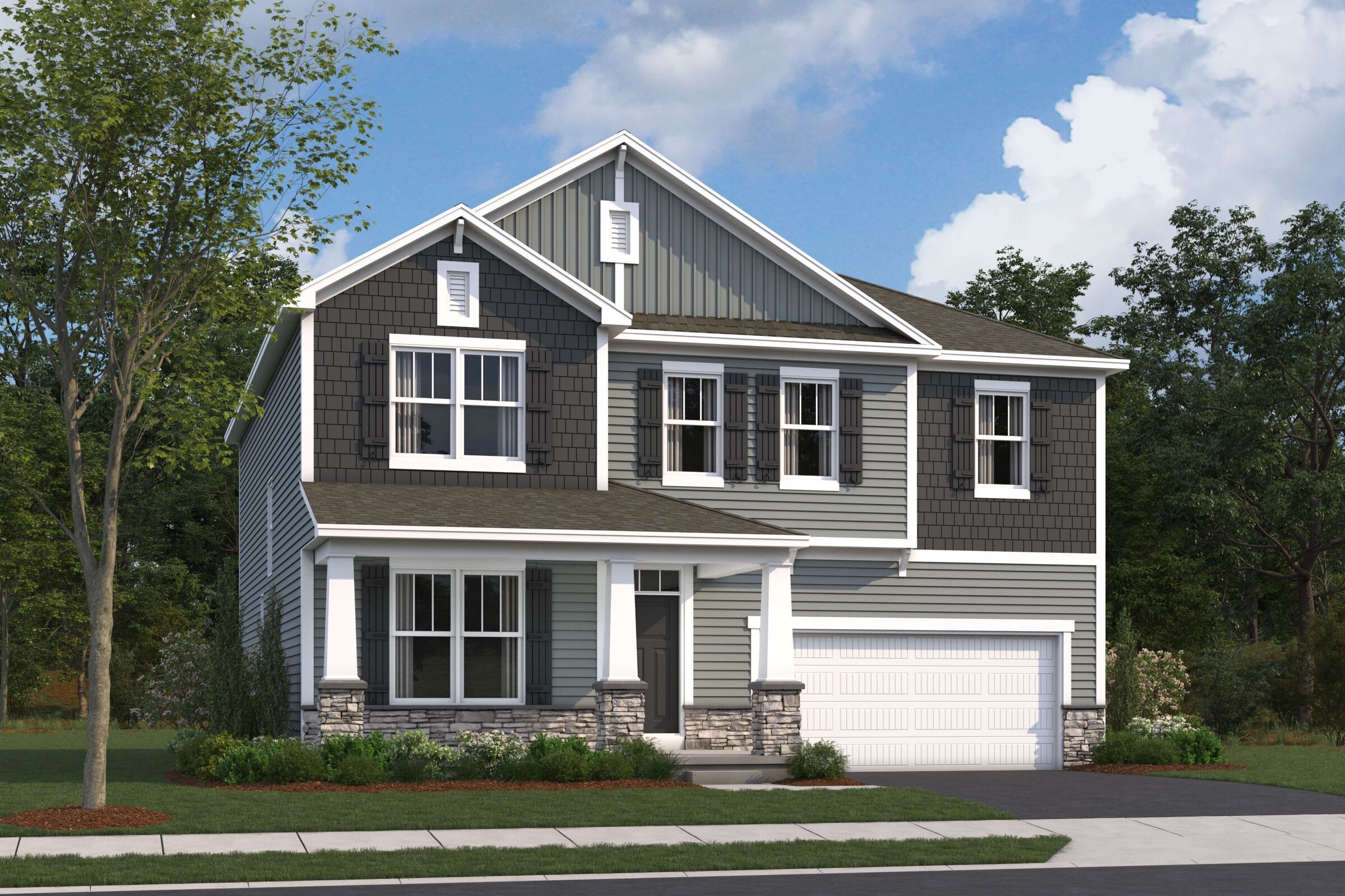 Ellman - Pinnacle Quarry: Grove City, Ohio - M/I Homes