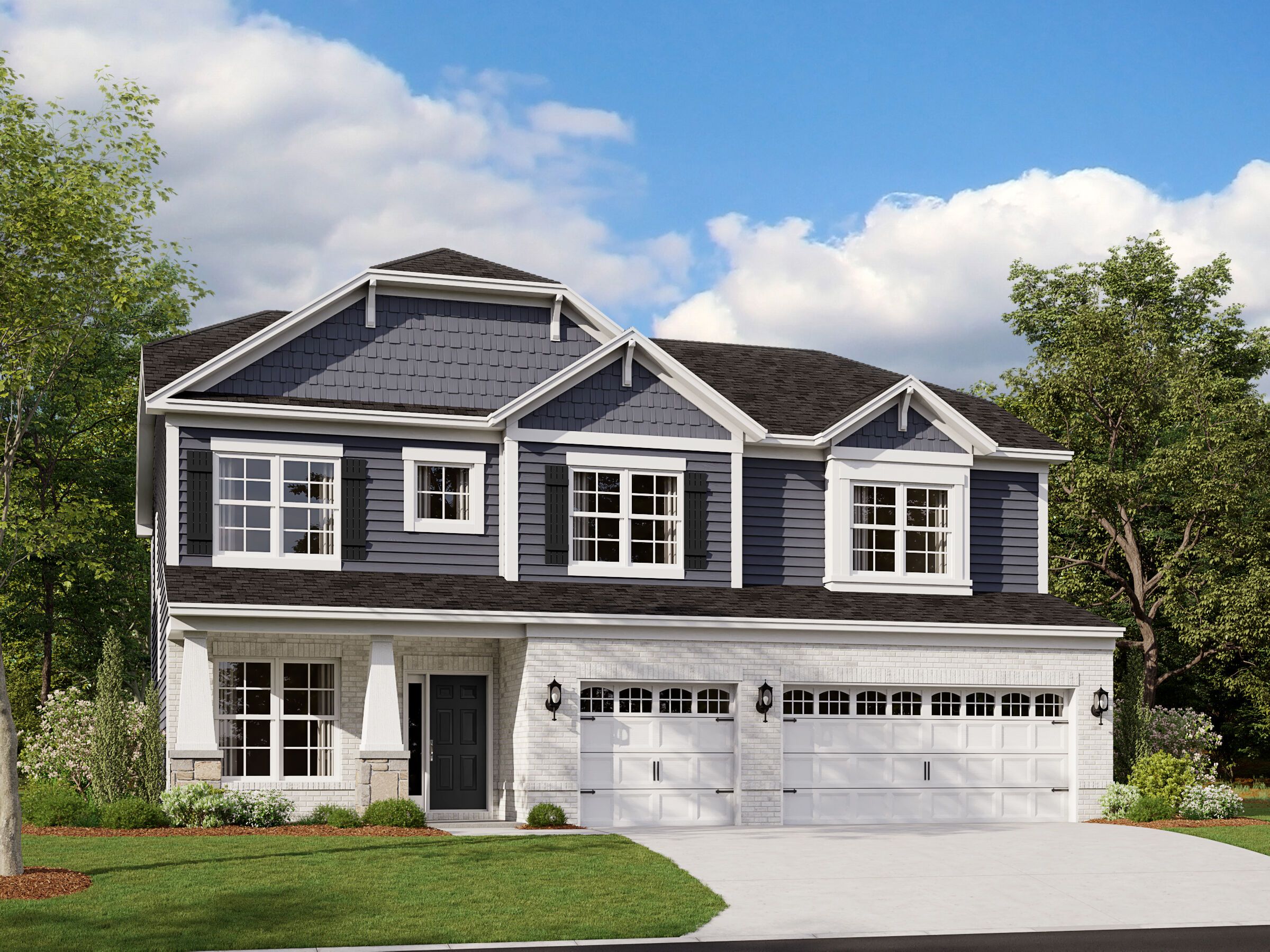 Drake Basement - Sagebrook West: Indianapolis, Indiana - M/I Homes