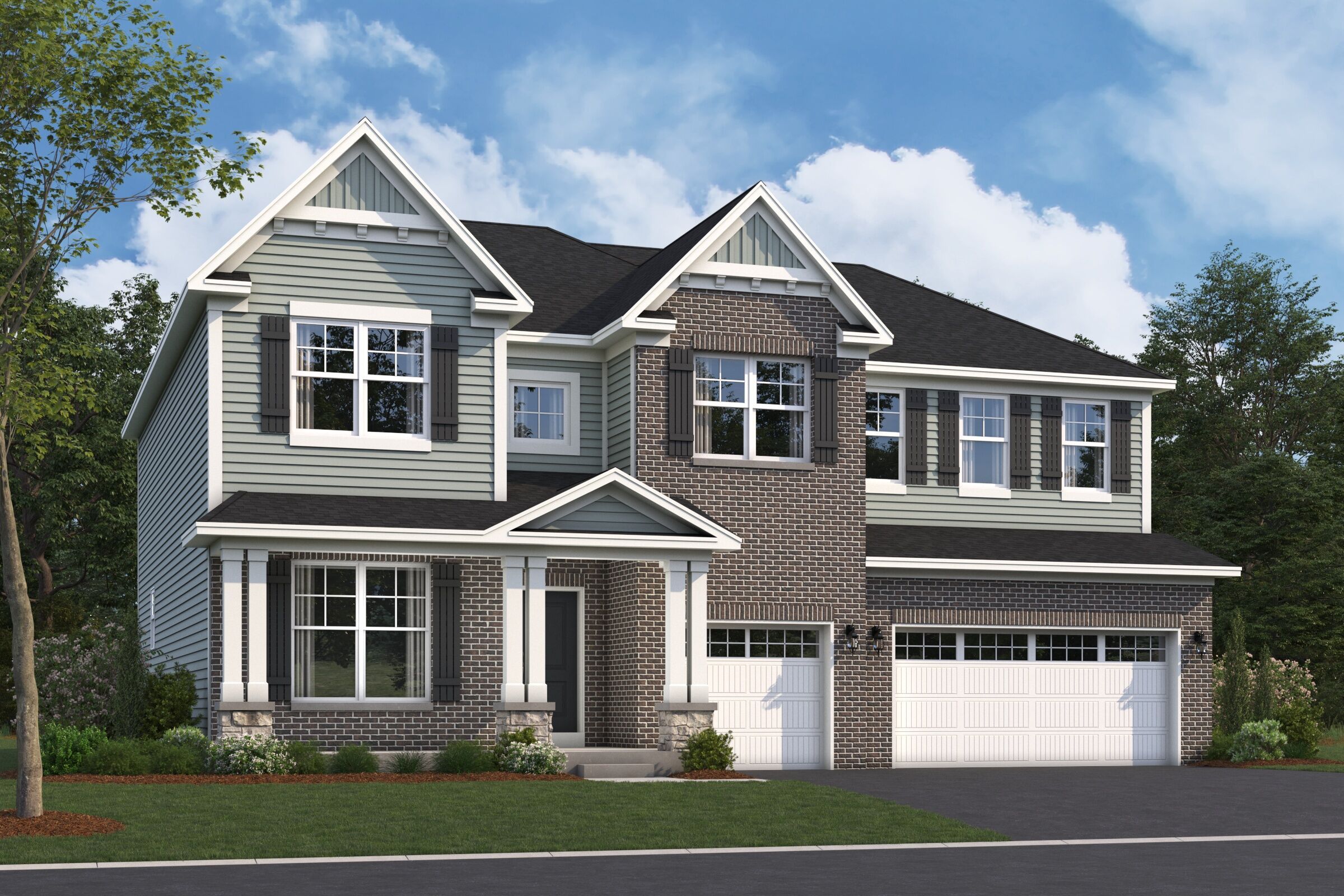 Hudson - Riverstone: Plainfield, Illinois - M/I Homes