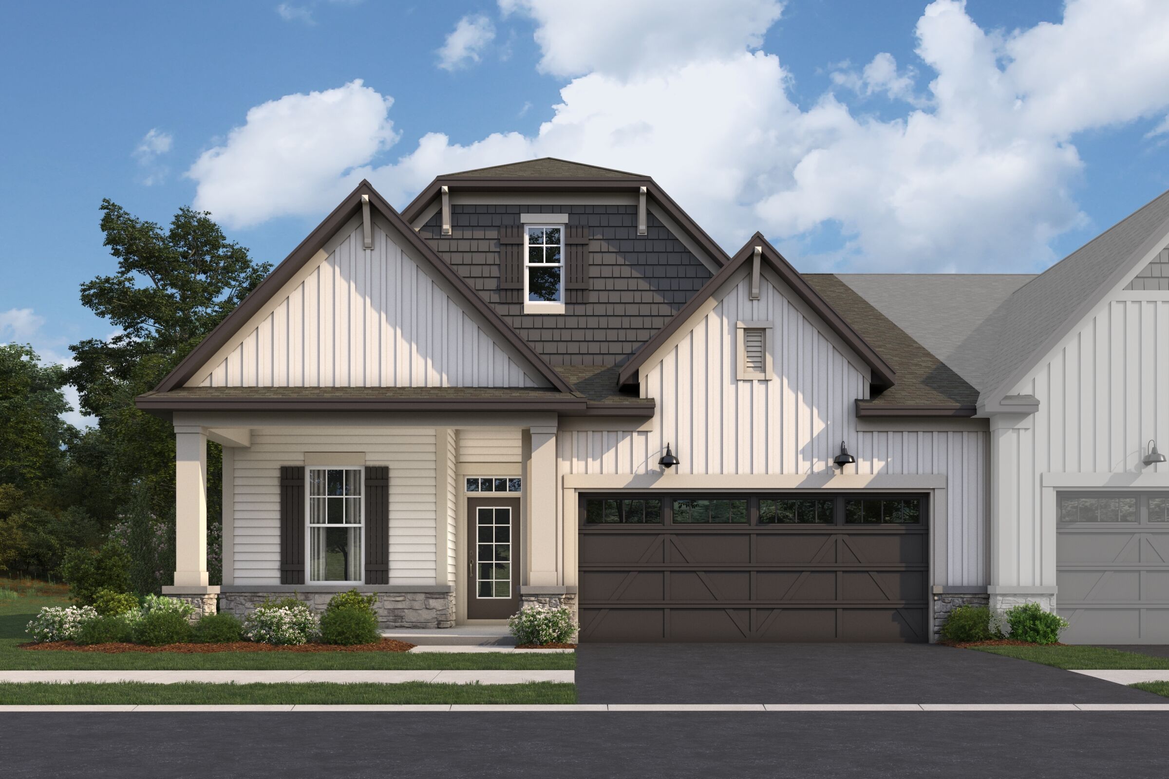 Ballard - The Villas At Riverstone: Plainfield, Illinois - M/I Homes