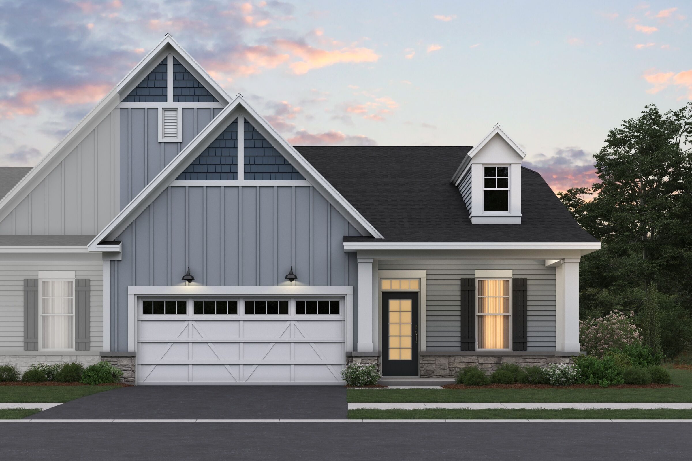 Colton - The Villas At Lockley: Plainfield, Illinois - M/I Homes