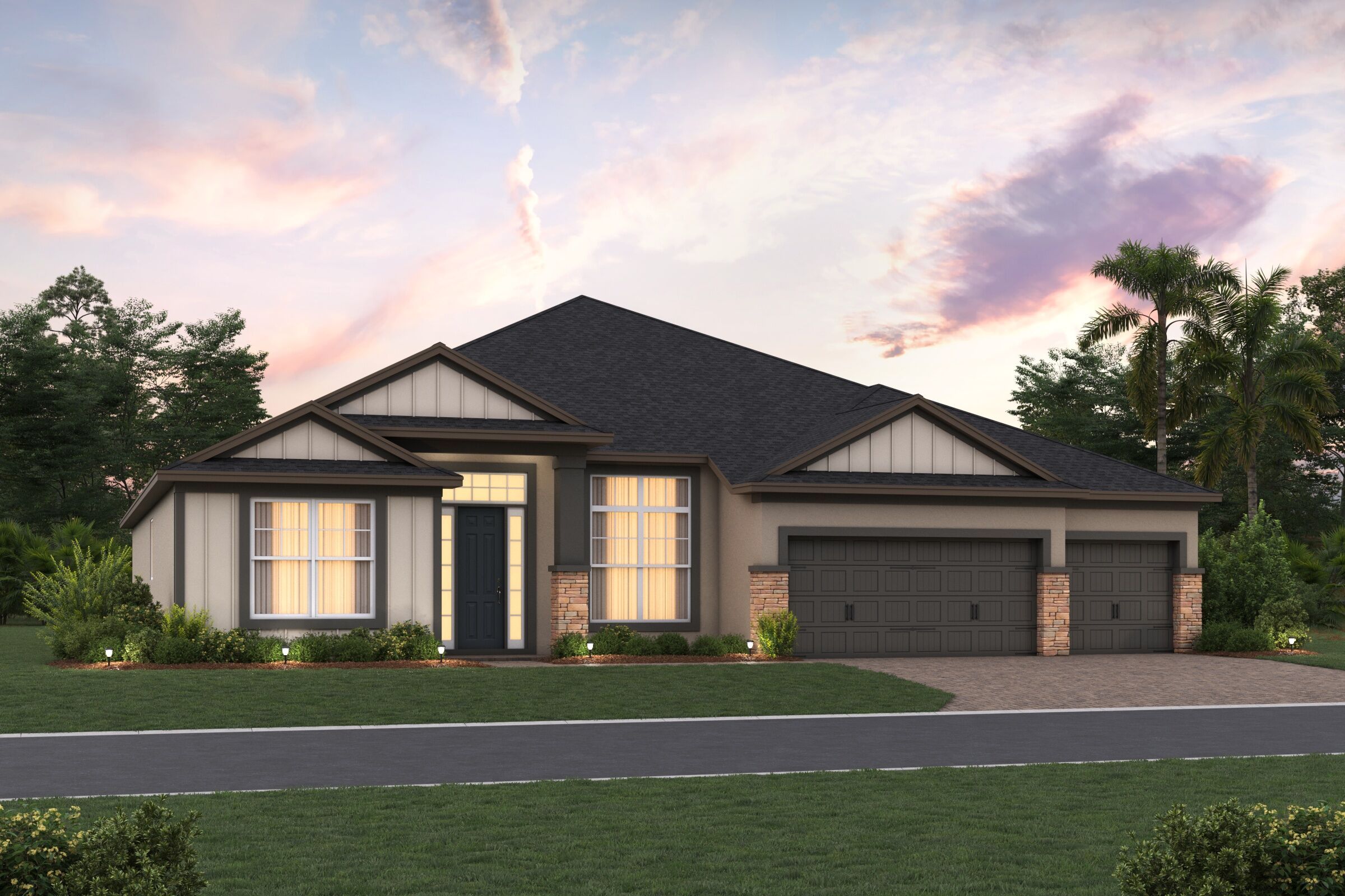 Brookhaven Fl - Solace at Corner Lake: Orlando, Florida - M/I Homes