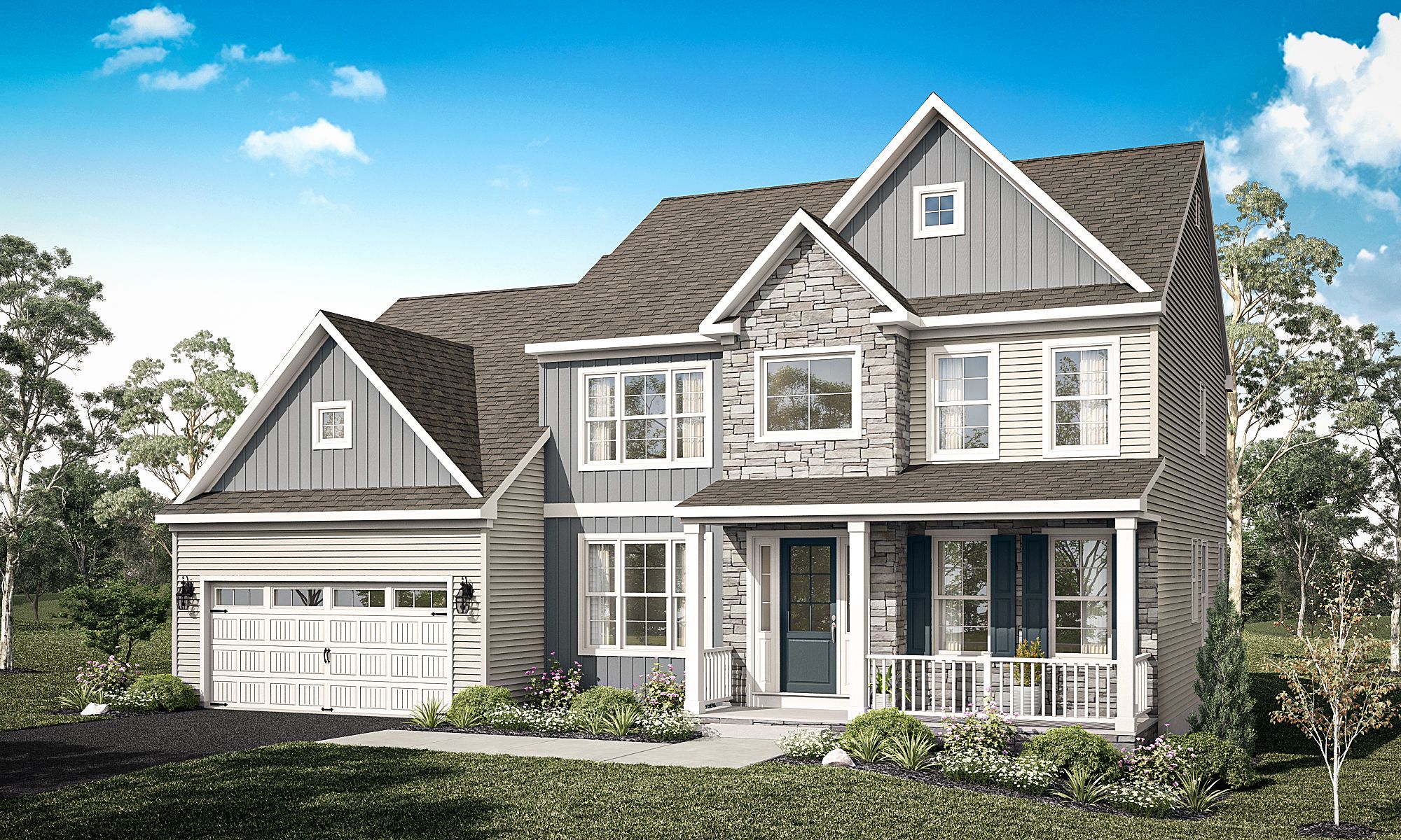 Worthington - Green Ridge Estates West: Perkasie, Pennsylvania - Sal Lapio Homes