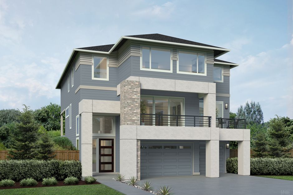 Overlook Ridge por MainVue Homes en Seattle-Bellevue Washington
