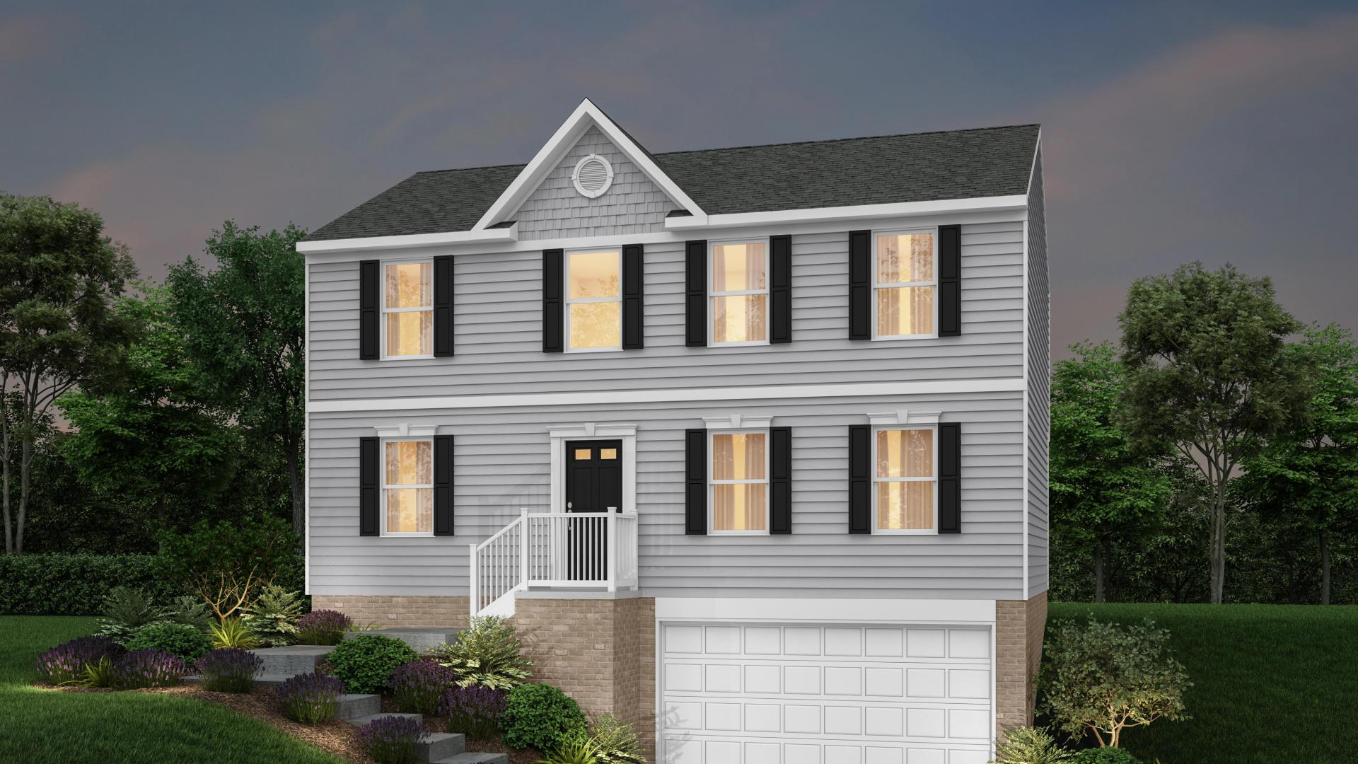 Lilac - Highland Meadows: Monaca, Pennsylvania - Maronda Homes