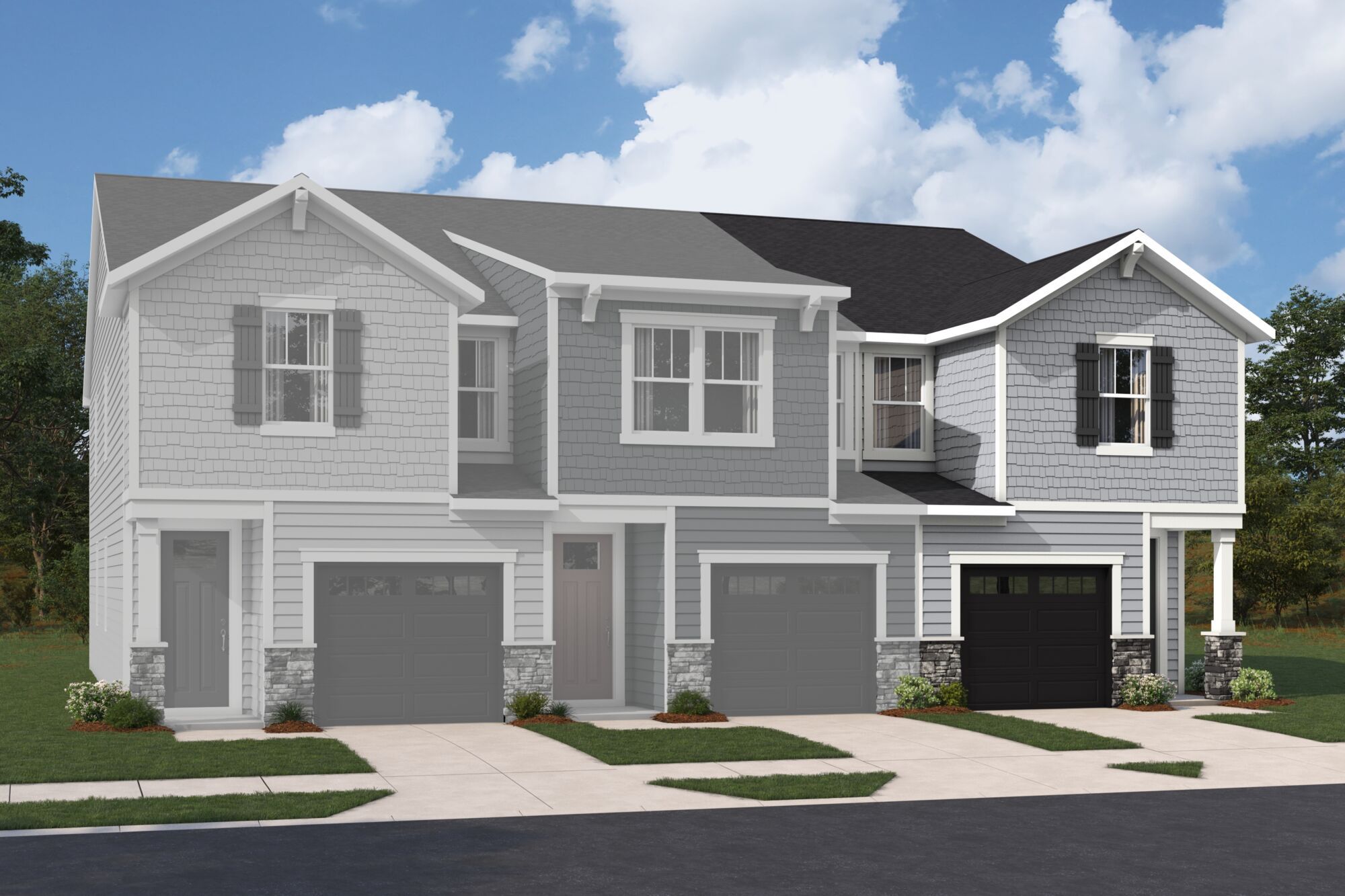 Kinston End - Townes at Milhaven: Charlotte, North Carolina - Mattamy Homes