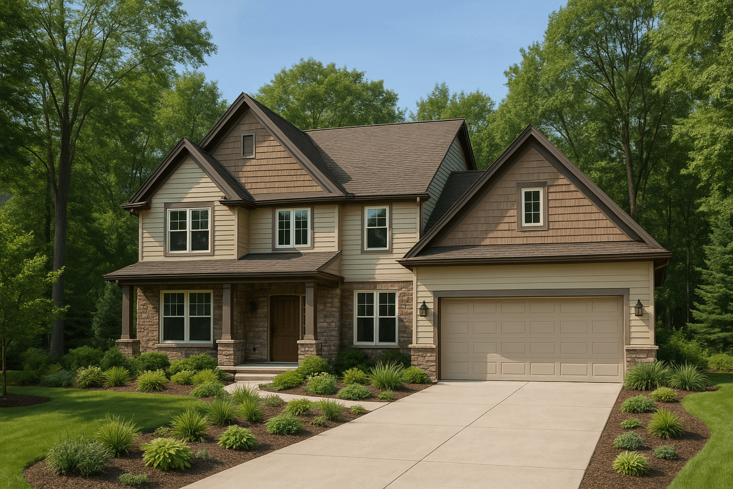 casa en Silverleaf por Mayberry Homes