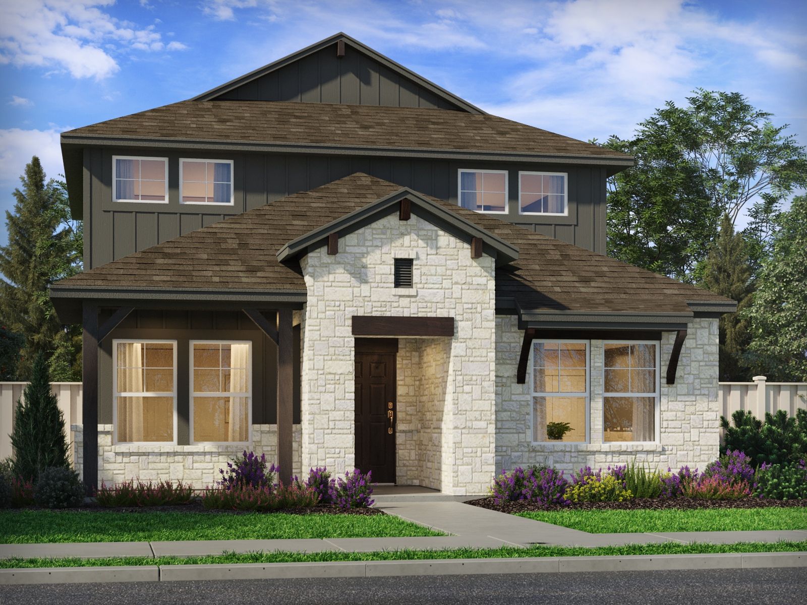 The Tahoe (780) - Colony at Cole Springs - Arbor Collection: Buda, Texas - Meritage Homes