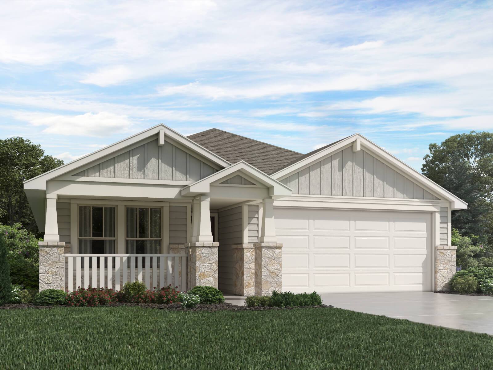The Allen (840) - Estancia Ranch - Premier Series: San Antonio, Texas - Meritage Homes