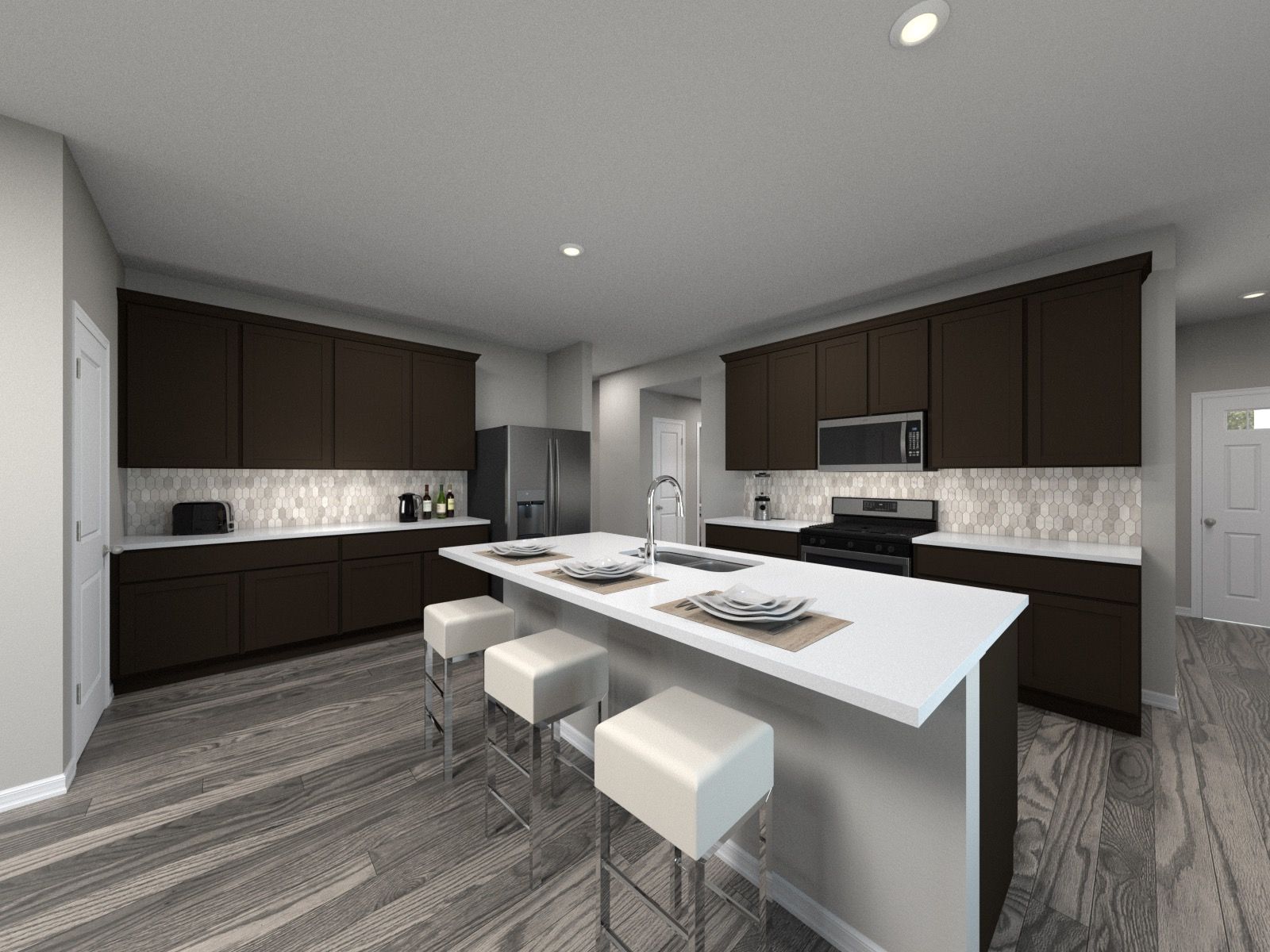 The Congaree (340) - Butler Farms - Americana Collection: Liberty Hill, Texas - Meritage Homes