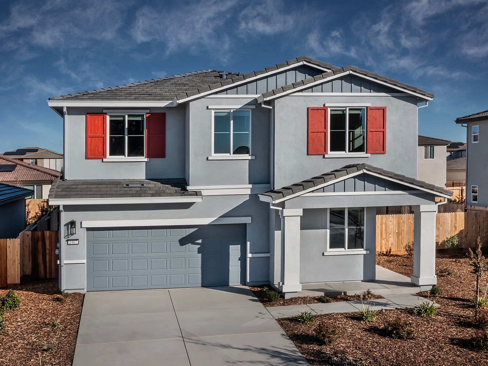 Asheville at East Village por Meritage Homes en Sacramento California
