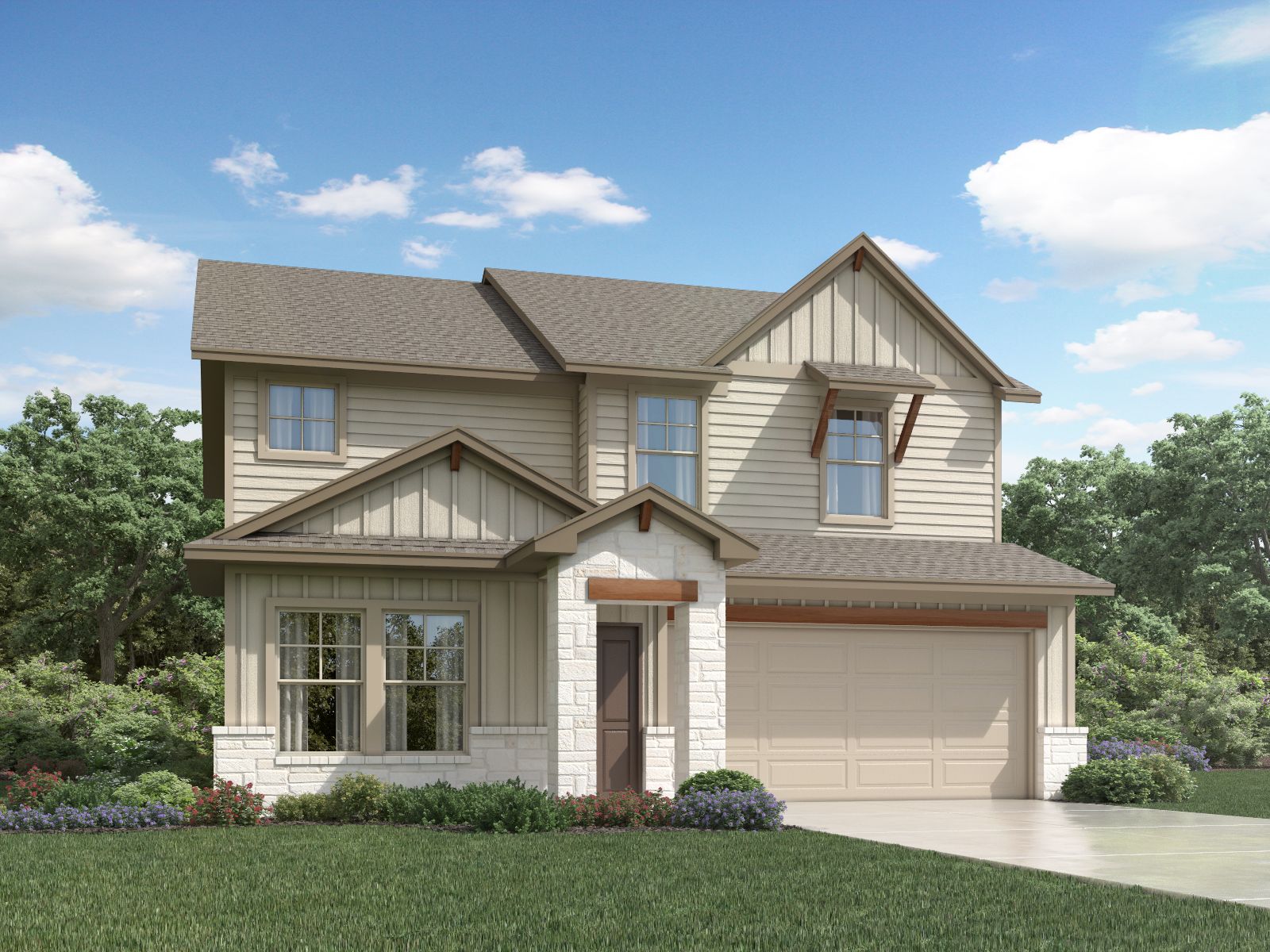 The Reynolds (890) - Lexington Parke: Del Valle, Texas - Meritage Homes