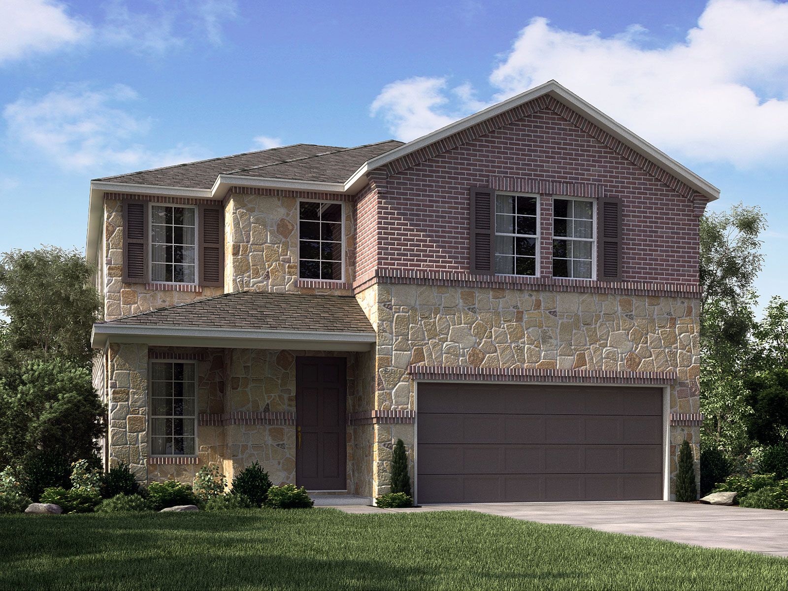 The Medina (3011) - Legendary Trails - Premier Series: Cibolo, Texas - Meritage Homes