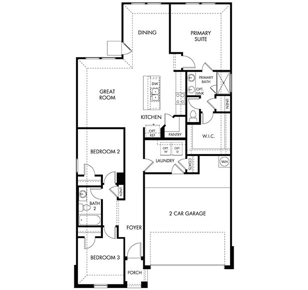 The Briscoe (820) - Catalina: Converse, Texas - Meritage Homes